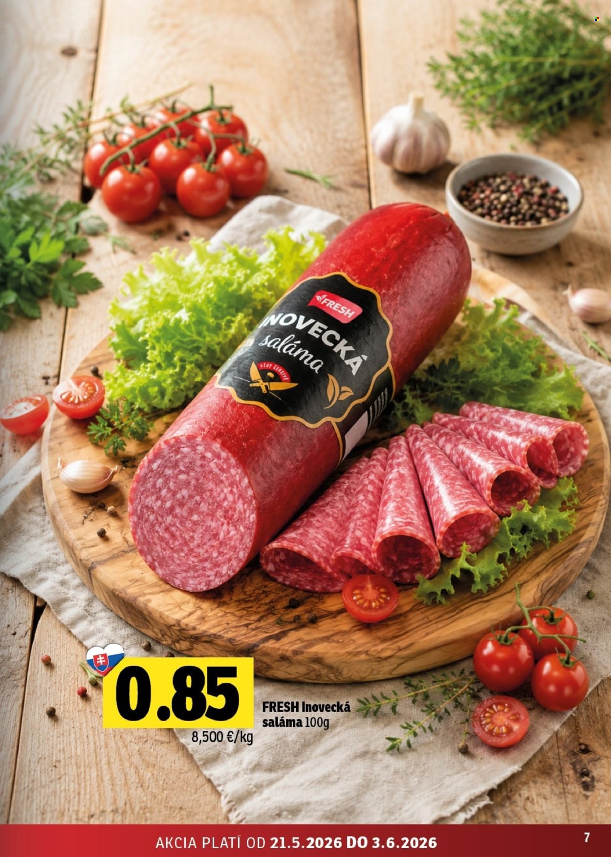 FRESH leták - Stredné a západné Slovensko (2026-05-21 - 2026-06-03) | 7