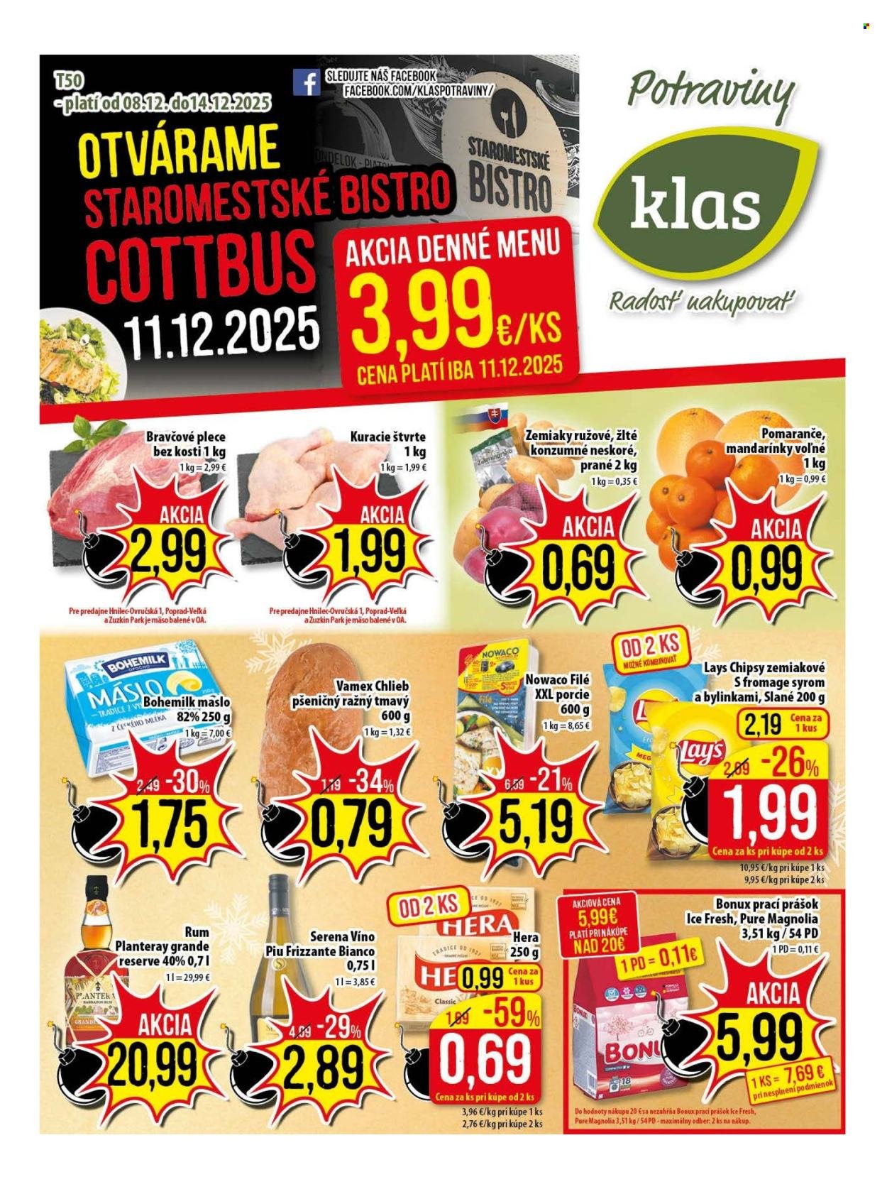 KLAS leták - Od pondelka 8.12.2025 (2025-12-08 - 2025-12-14) | 1
