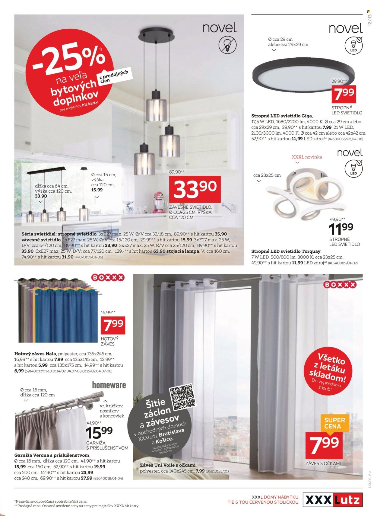XXXLUTZ leták - Zľava 25 % na takmer všetko (2026-03-09 - 2026-03-22) | 13