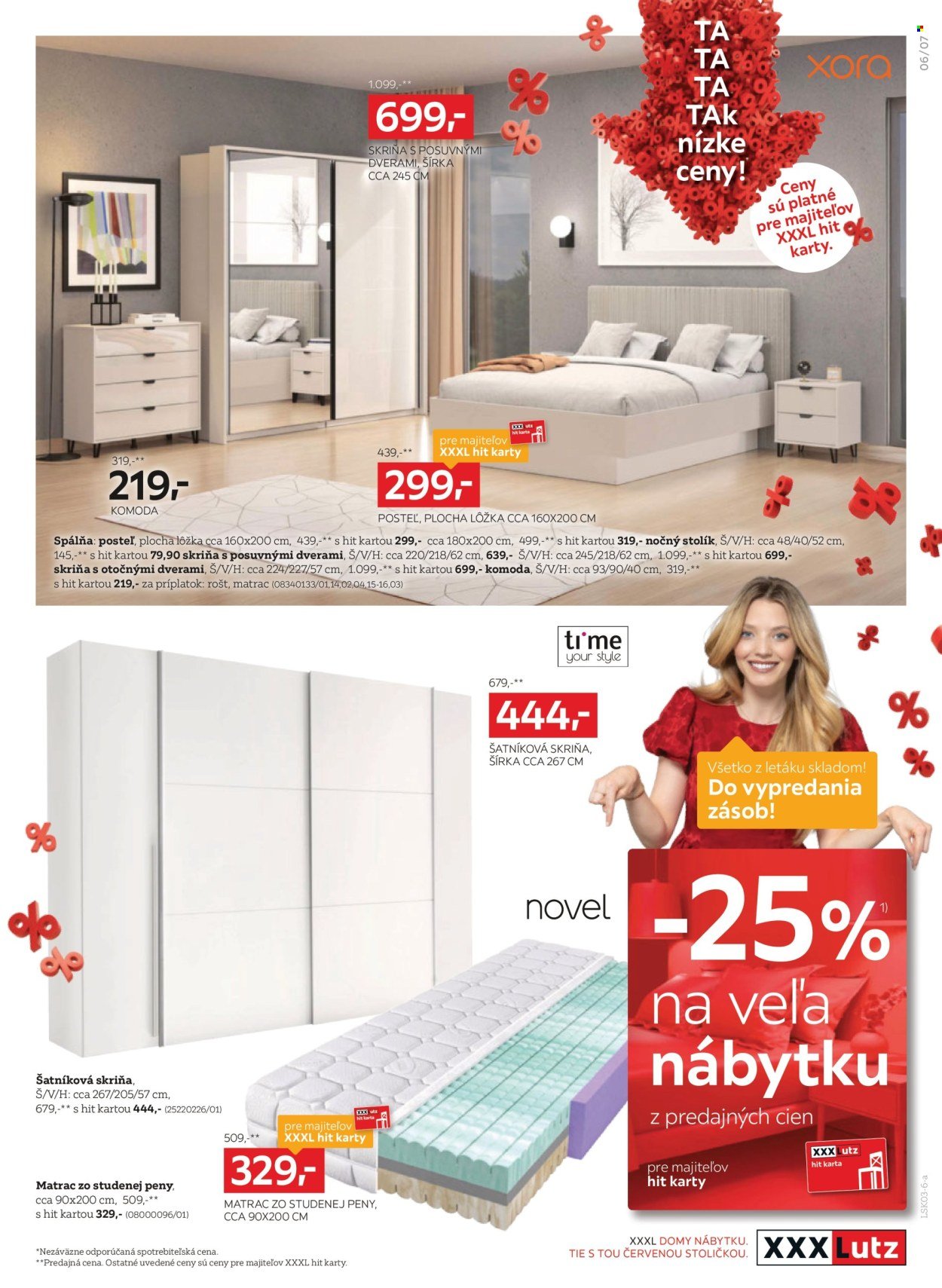 XXXLUTZ leták - Zľava 25 % na takmer všetko (2026-03-09 - 2026-03-22) | 7