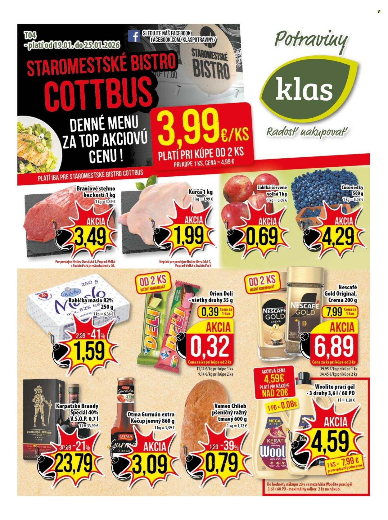 KLAS leták - Od pondelka 19.1.2026 (2026-01-19 - 2026-01-25) | 1