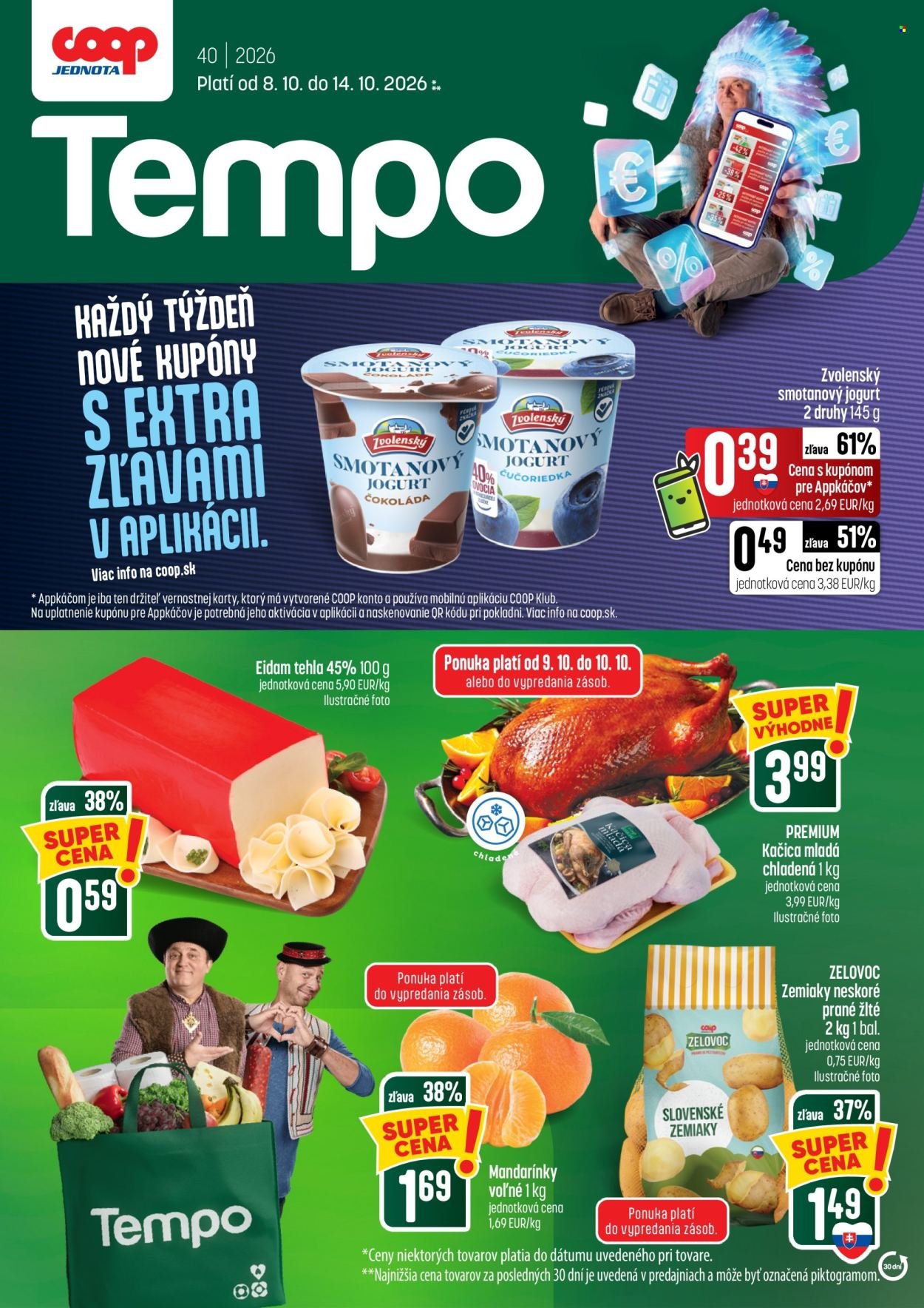 COOP JEDNOTA leták - Od štvrtka 8.10.2026