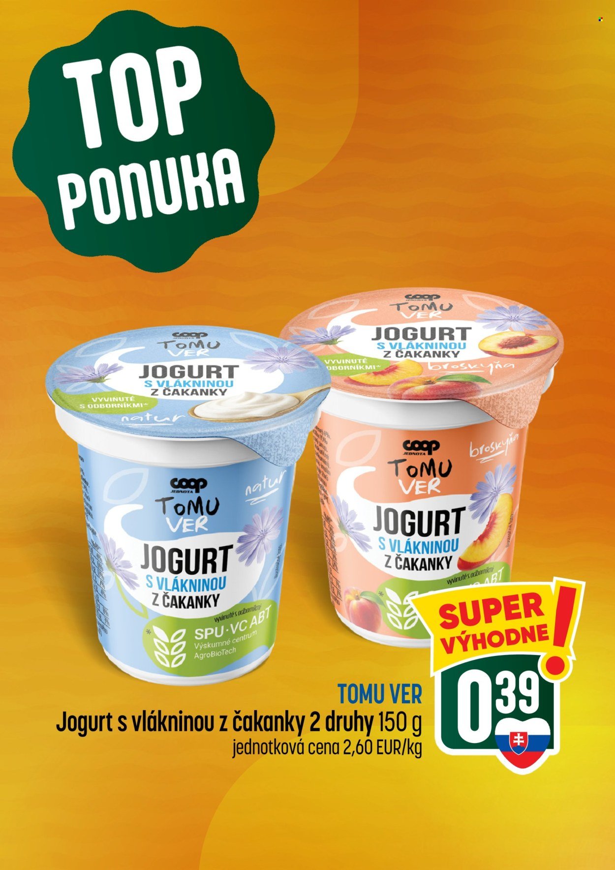 COOP JEDNOTA leták - Od štvrtka 8.10.2026