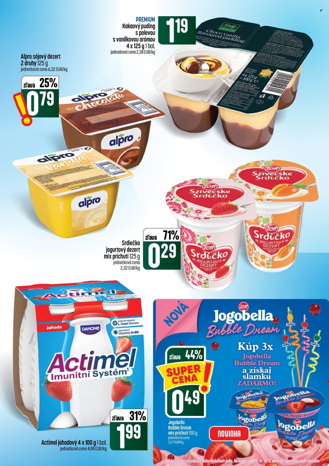 COOP JEDNOTA leták - Od štvrtka 8.10.2026