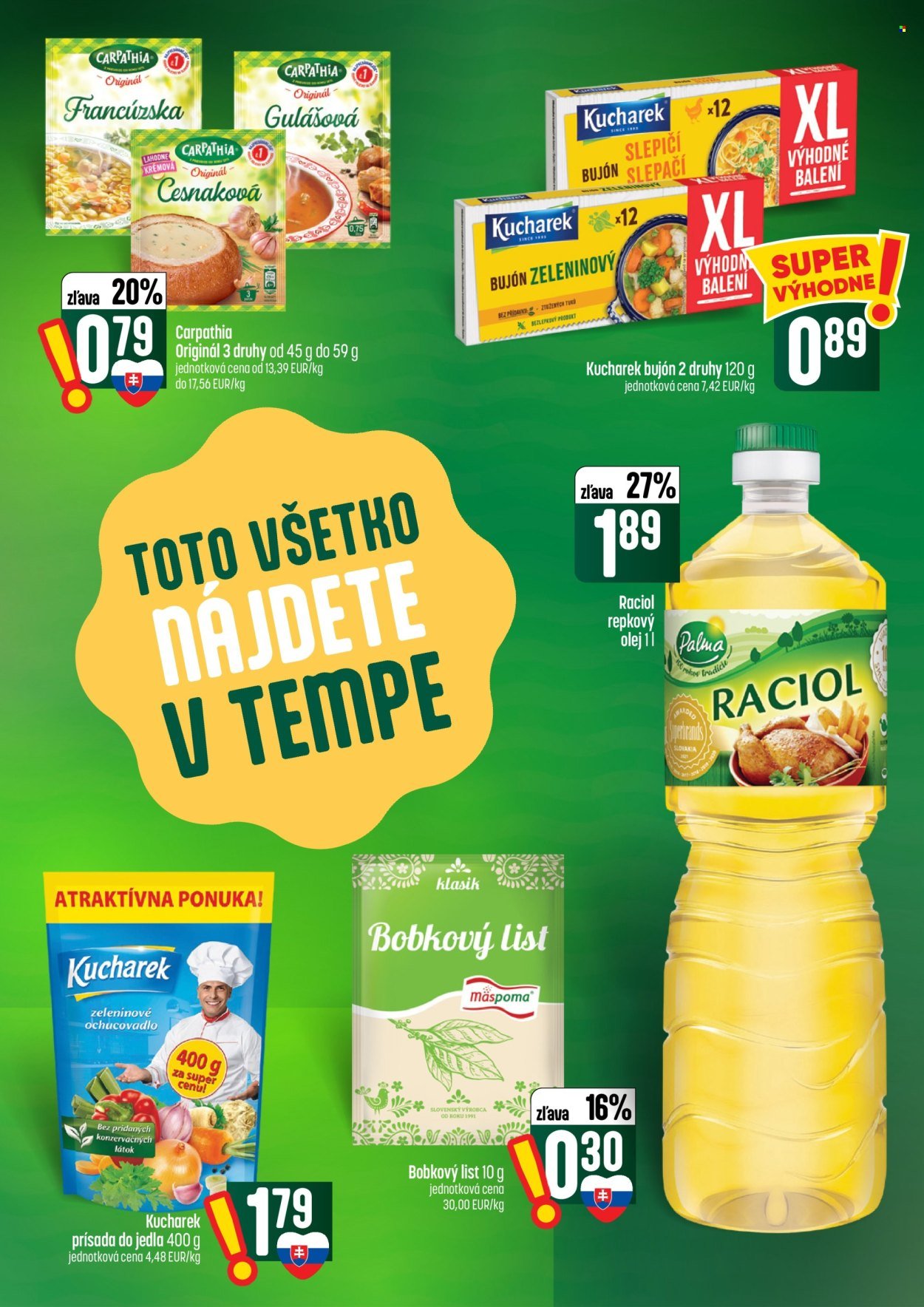 COOP JEDNOTA leták - Od štvrtka 8.10.2026