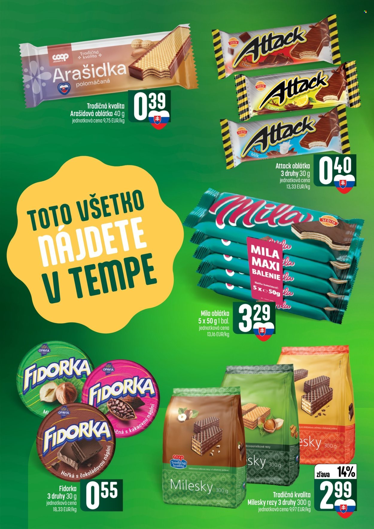 COOP JEDNOTA leták - Od štvrtka 8.10.2026