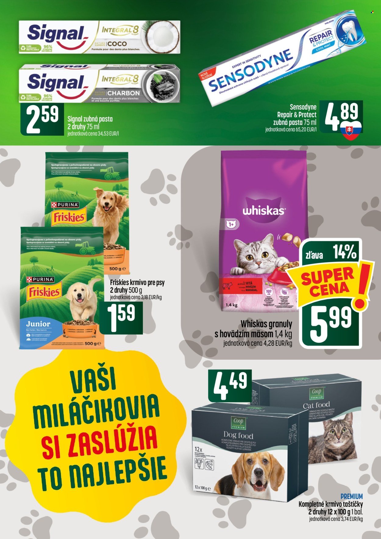 COOP JEDNOTA leták - Od štvrtka 8.10.2026