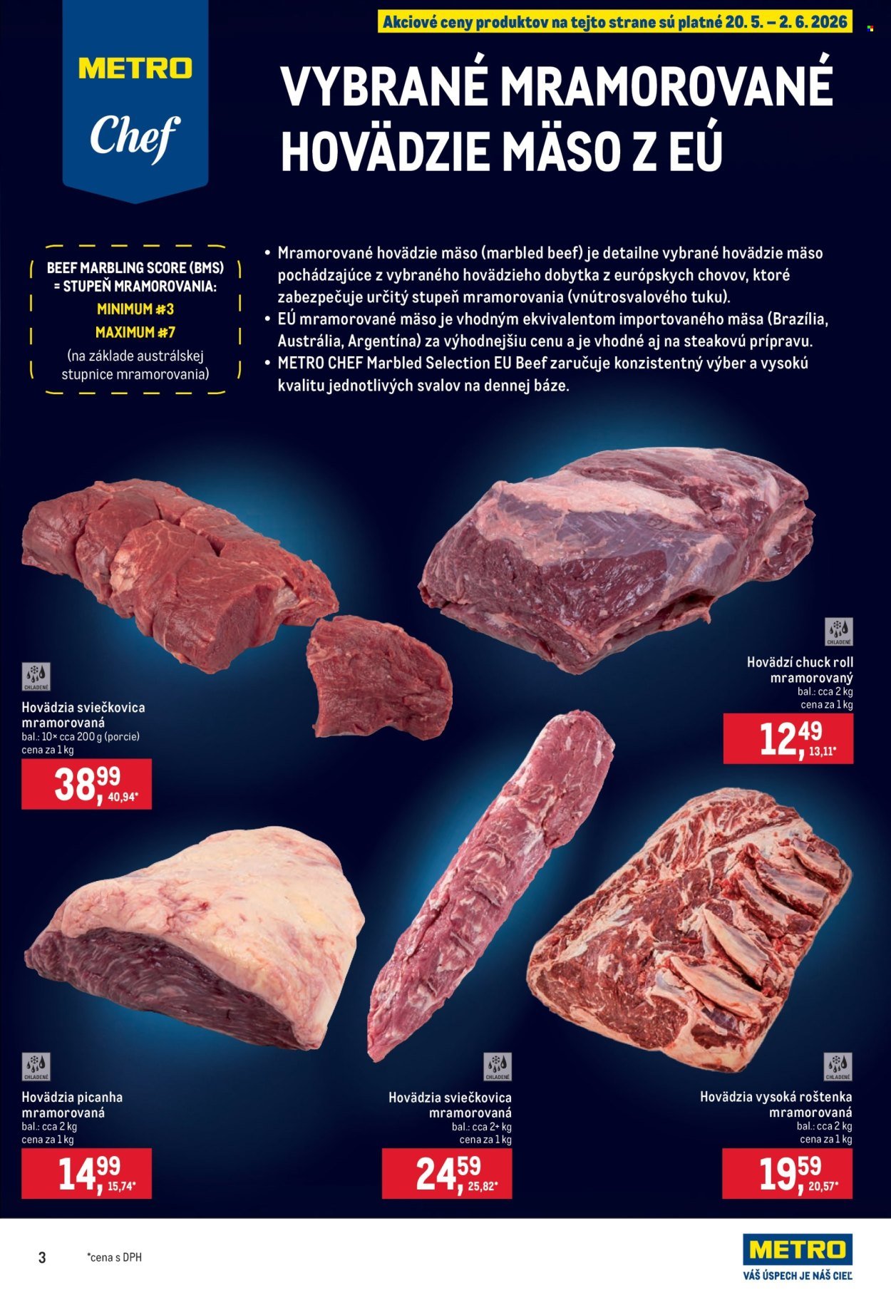 METRO leták - Gastronómia (2026-05-20 - 2026-06-16) | 3