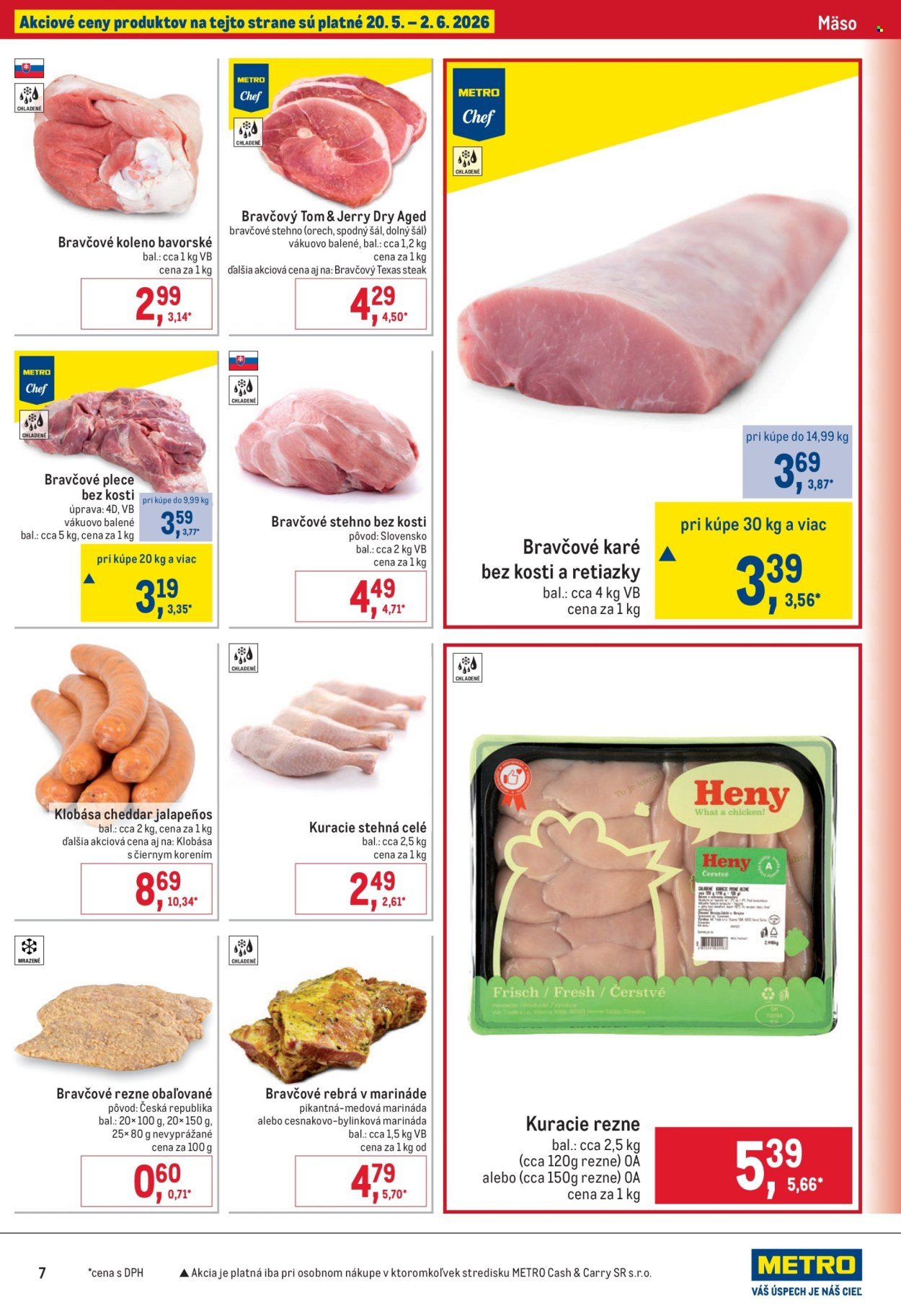 METRO leták - Gastronómia (2026-05-20 - 2026-06-16) | 7