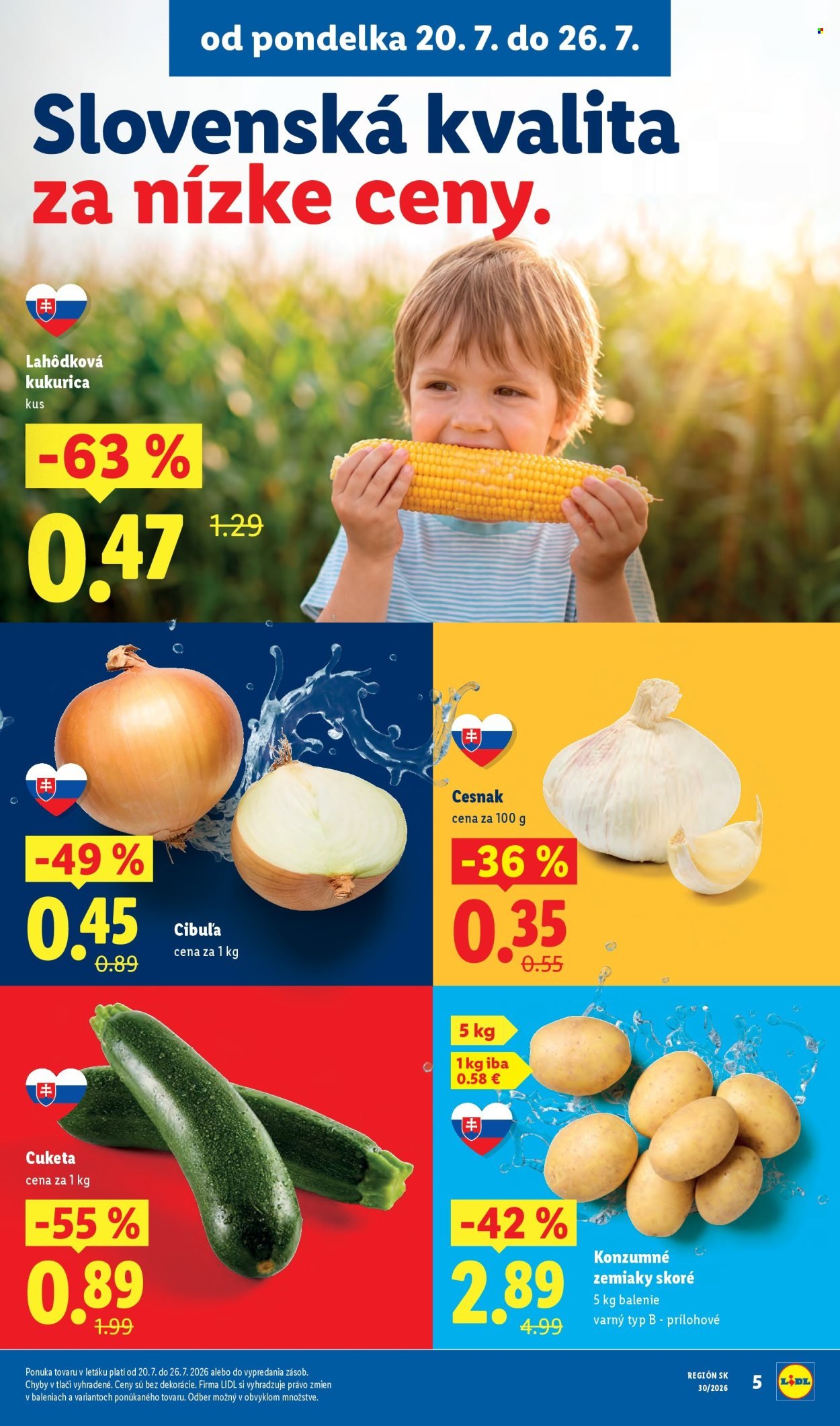 LIDL leták - Od pondelka 20.7.2026