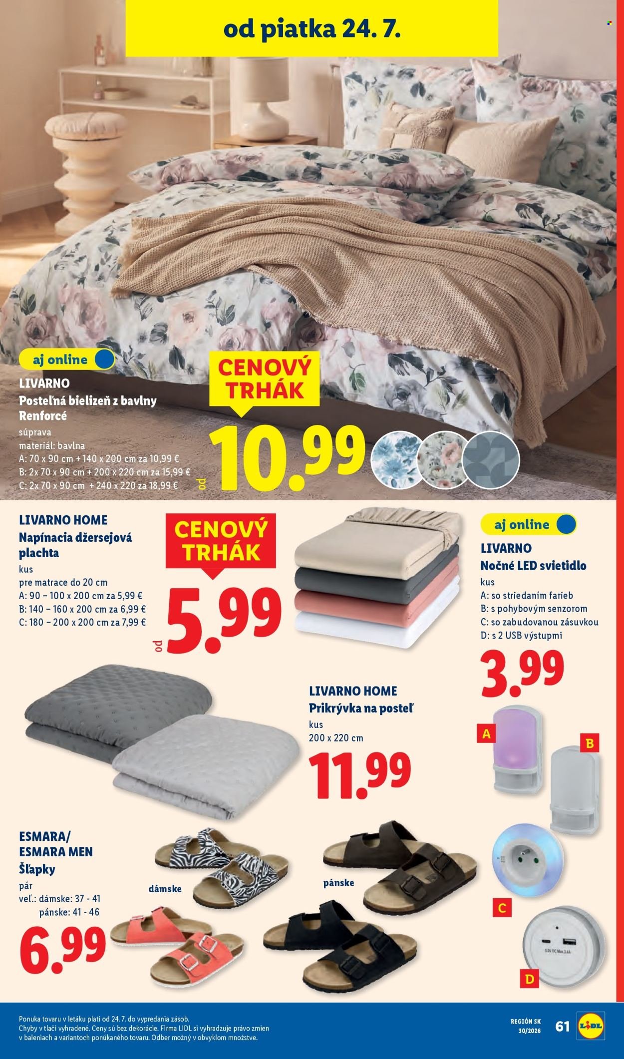 LIDL leták - Od pondelka 20.7.2026