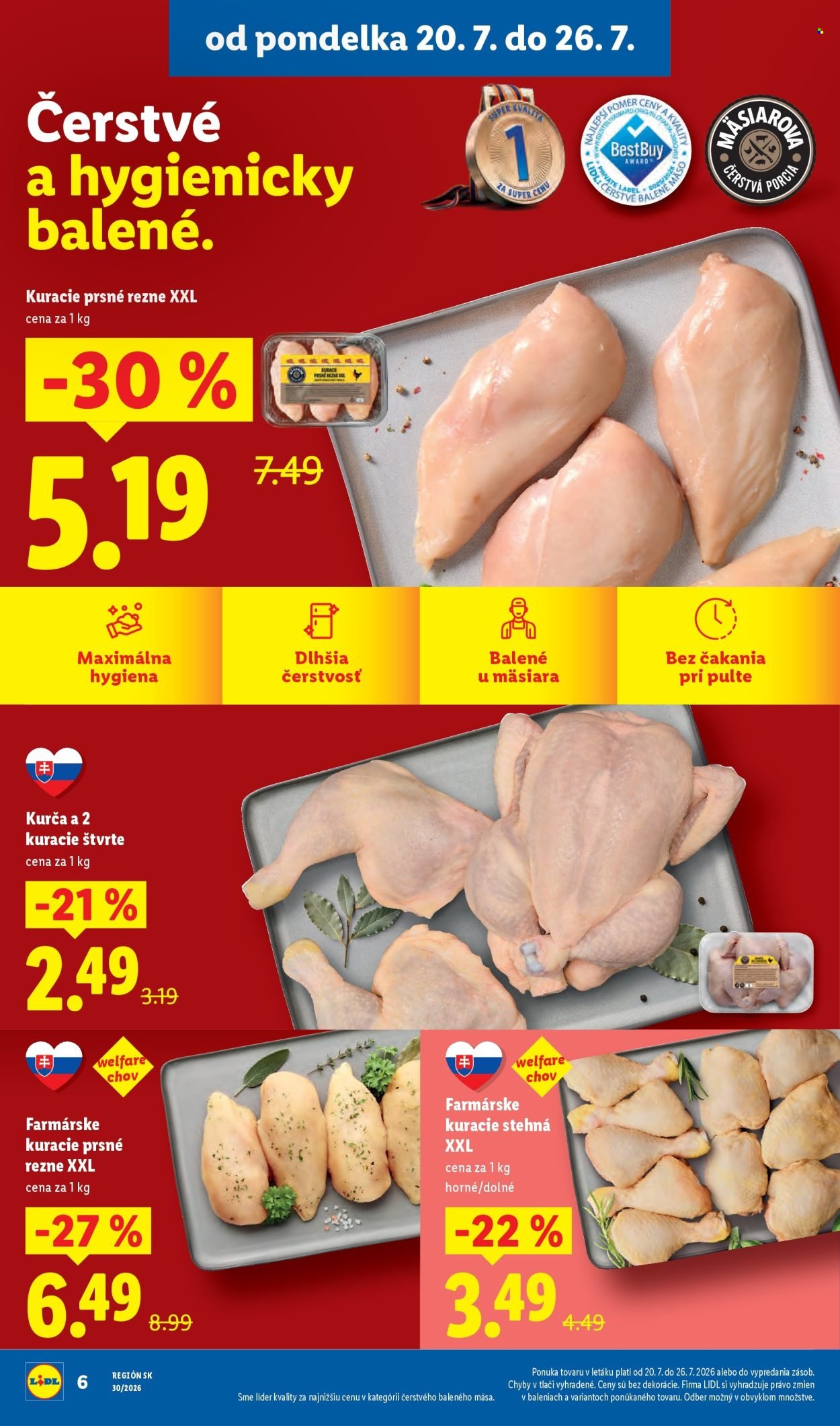 LIDL leták - Od pondelka 20.7.2026