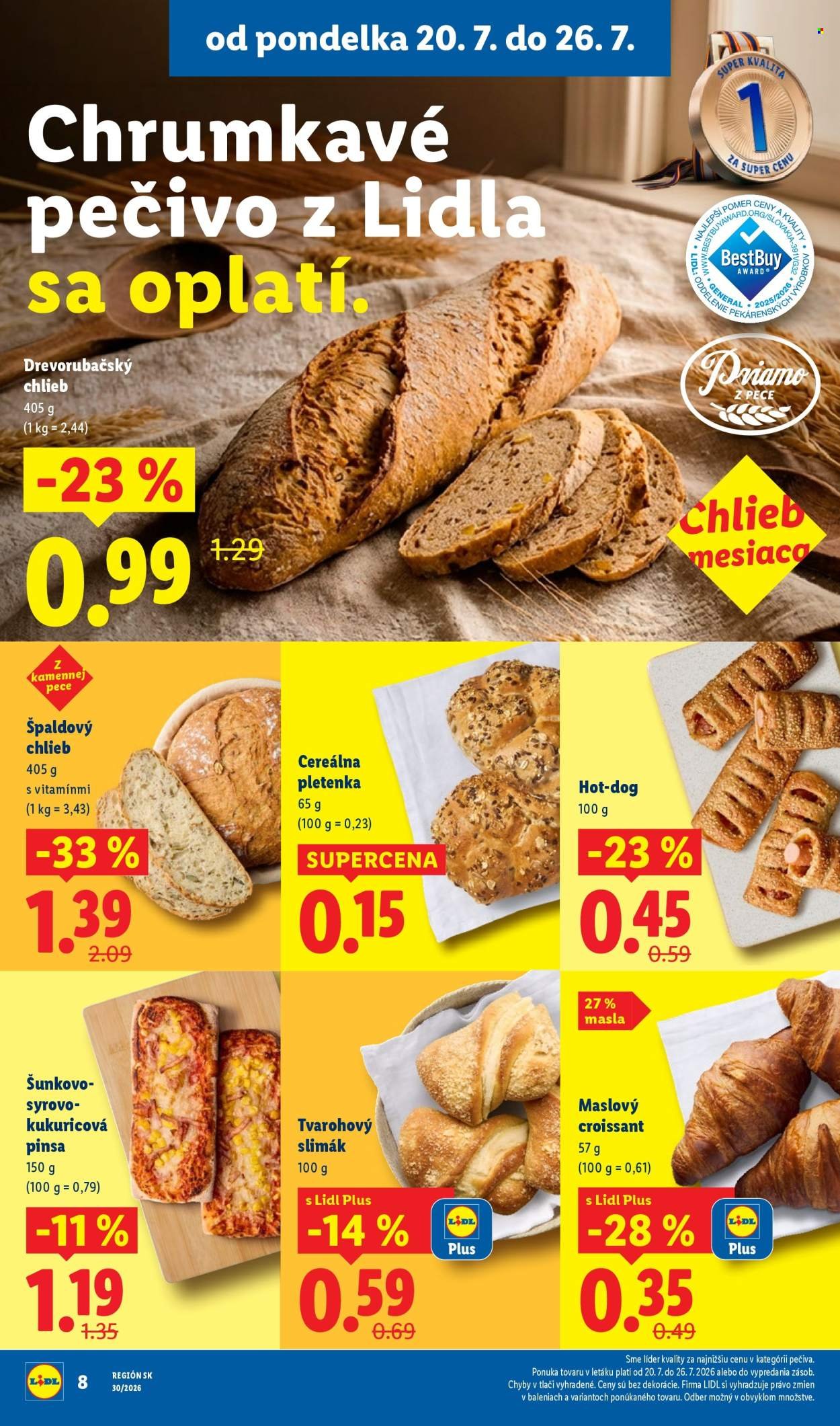 LIDL leták - Od pondelka 20.7.2026