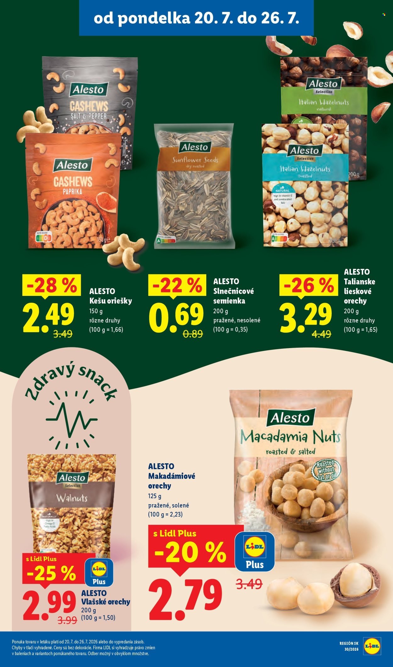 LIDL leták - Od pondelka 20.7.2026