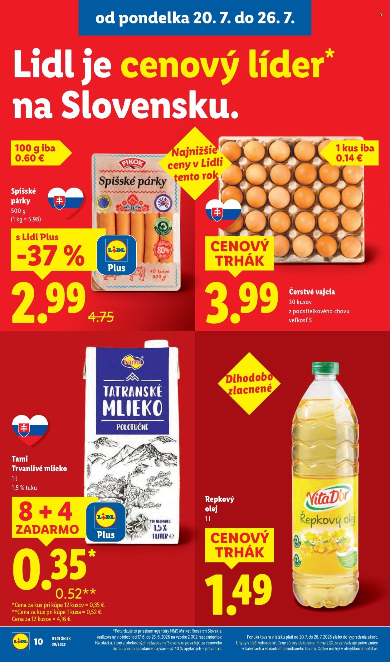 LIDL leták - Od pondelka 20.7.2026