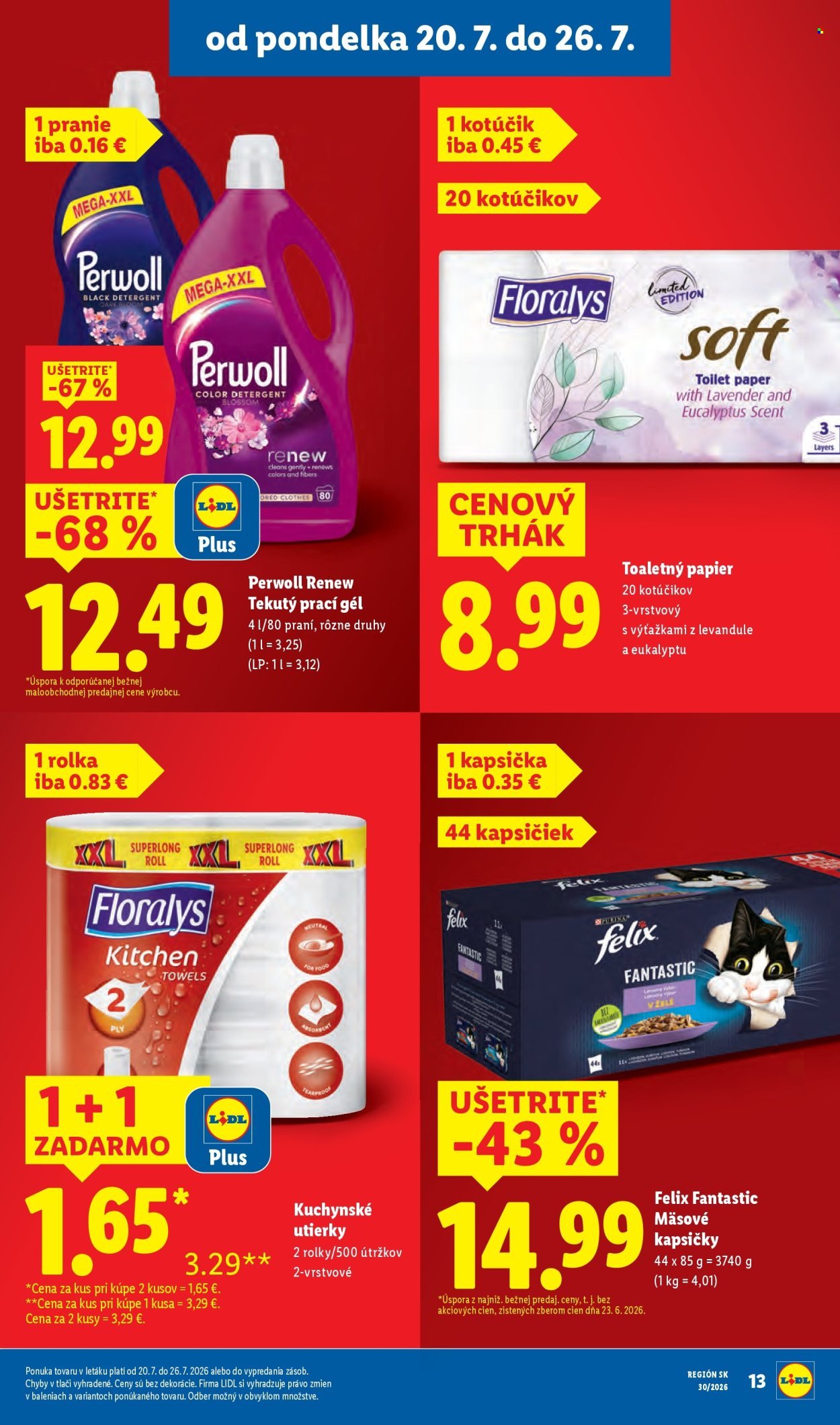 LIDL leták - Od pondelka 20.7.2026