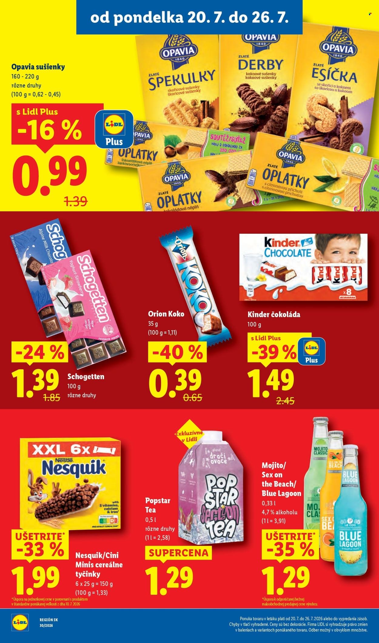 LIDL leták - Od pondelka 20.7.2026