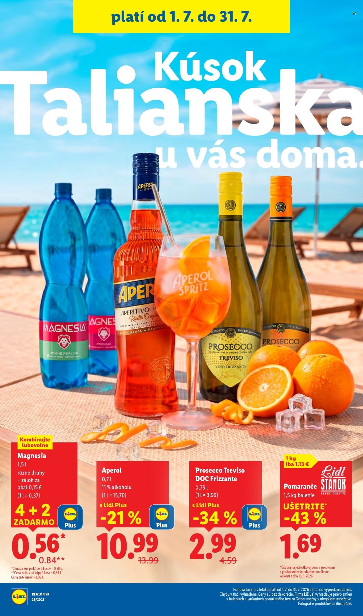 LIDL leták - Od pondelka 20.7.2026