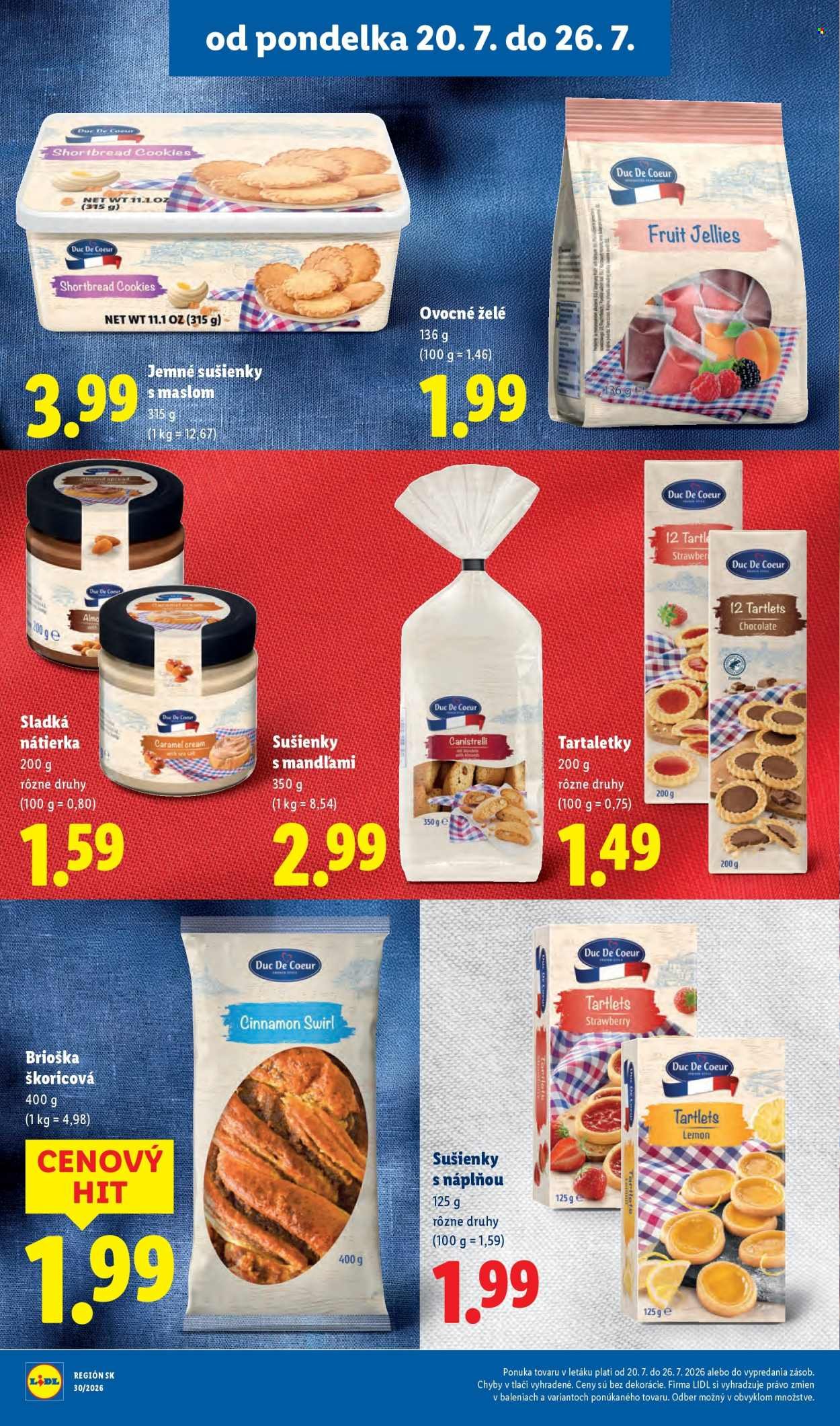 LIDL leták - Od pondelka 20.7.2026