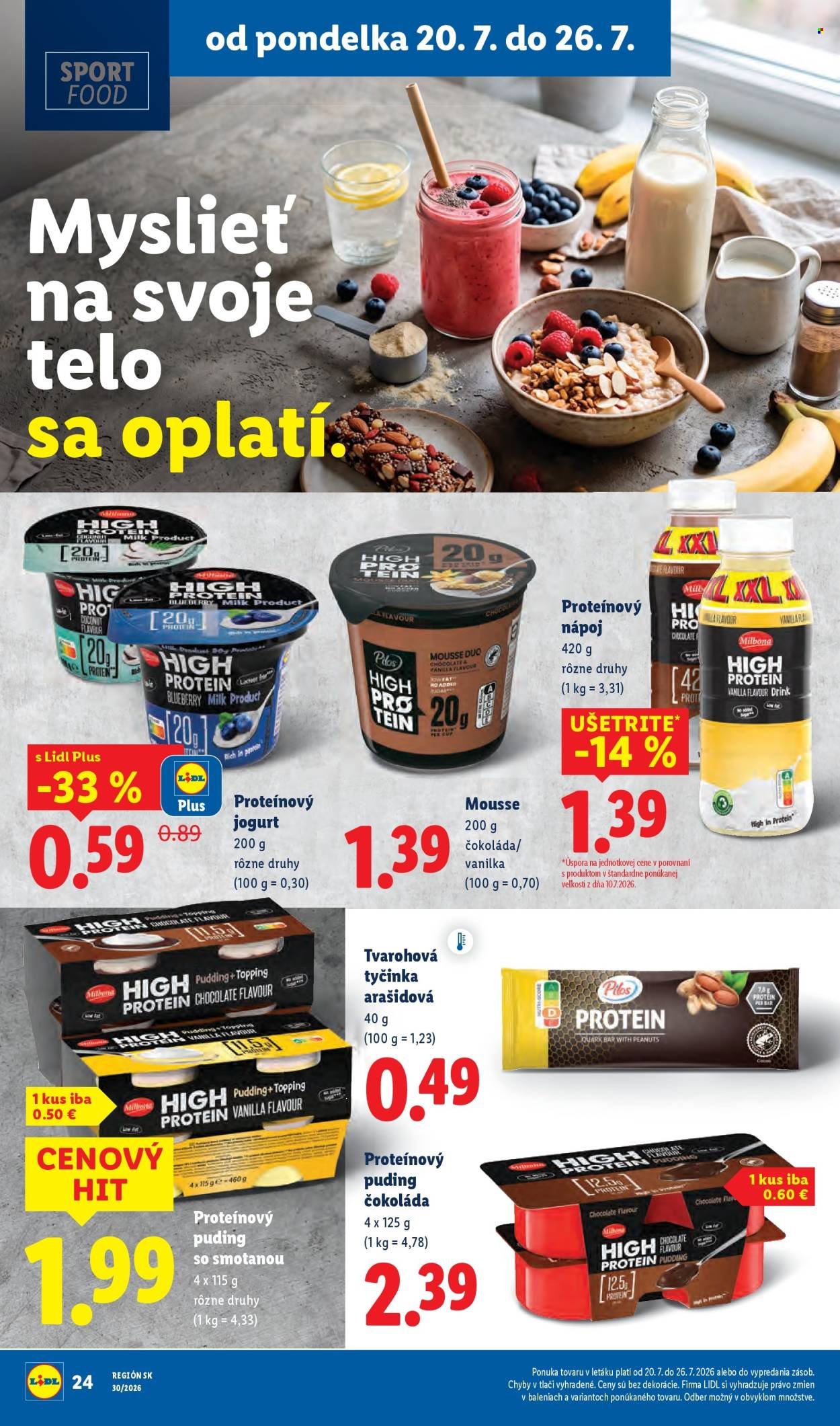 LIDL leták - Od pondelka 20.7.2026