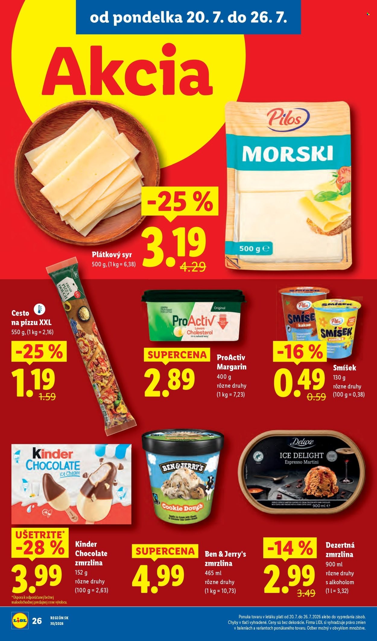 LIDL leták - Od pondelka 20.7.2026