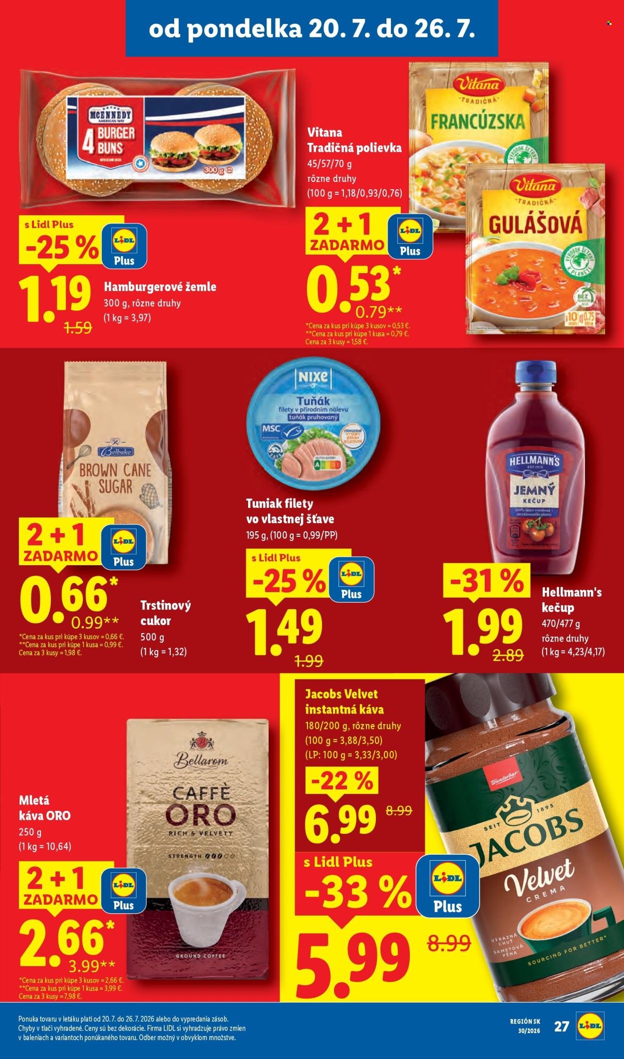 LIDL leták - Od pondelka 20.7.2026