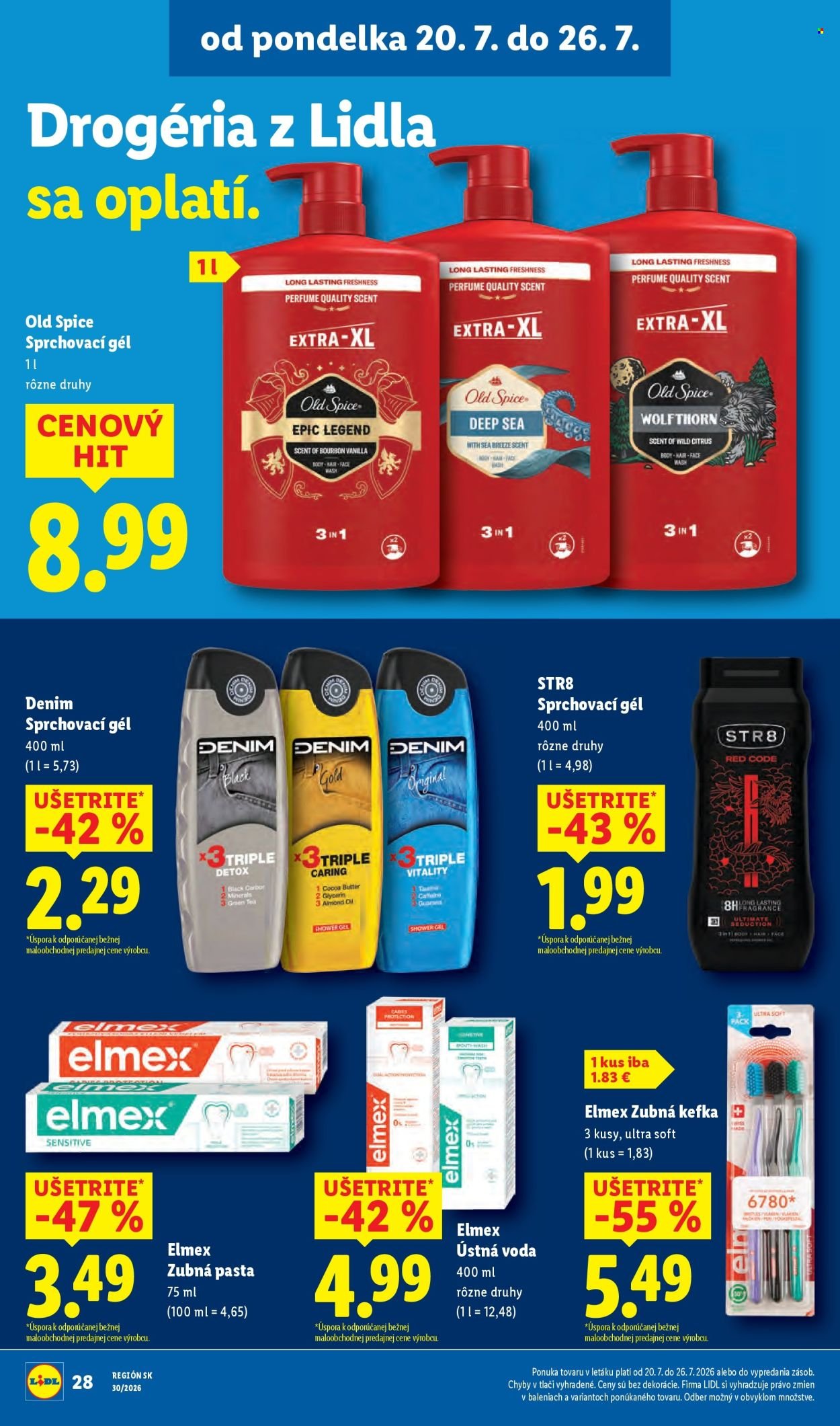 LIDL leták - Od pondelka 20.7.2026