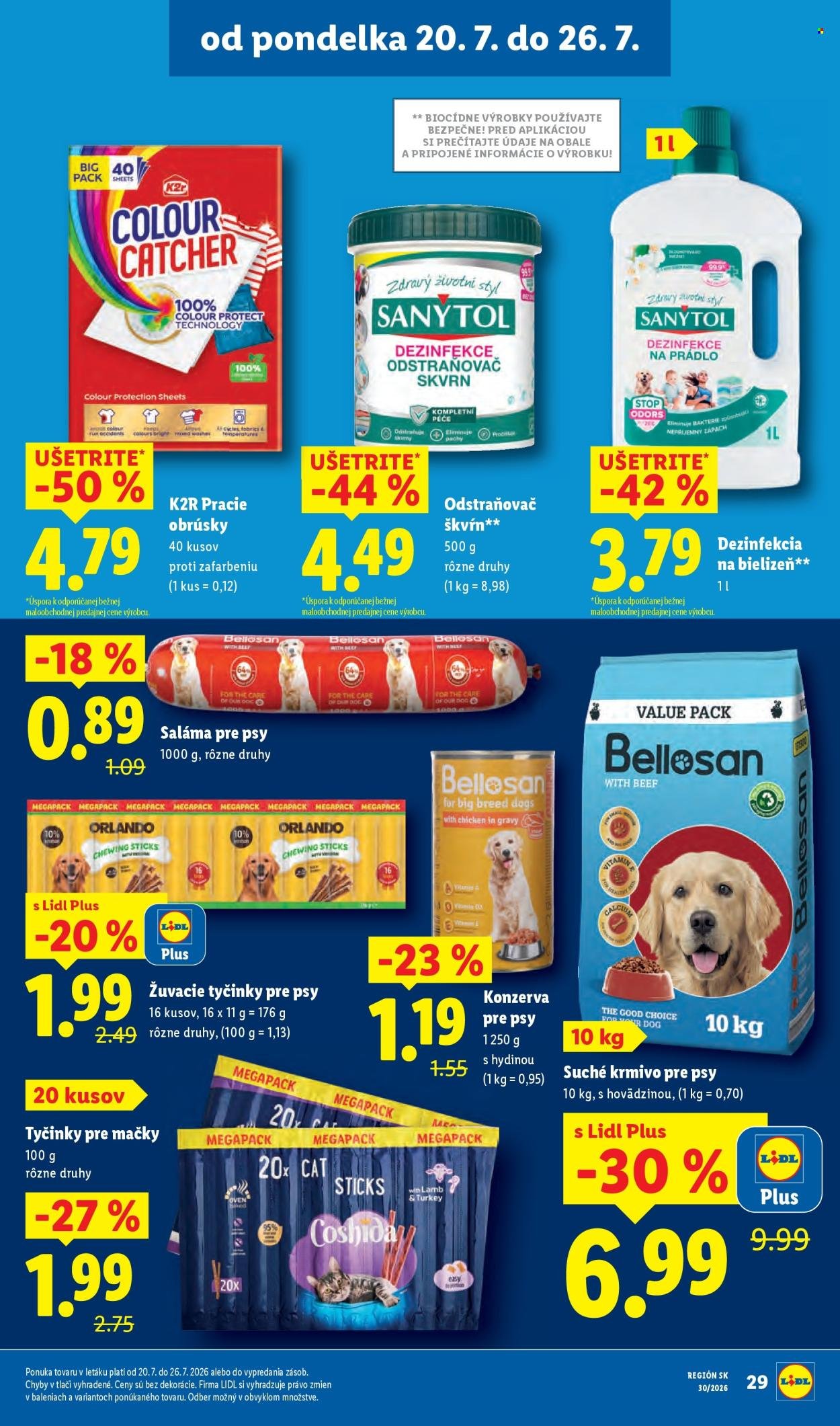 LIDL leták - Od pondelka 20.7.2026