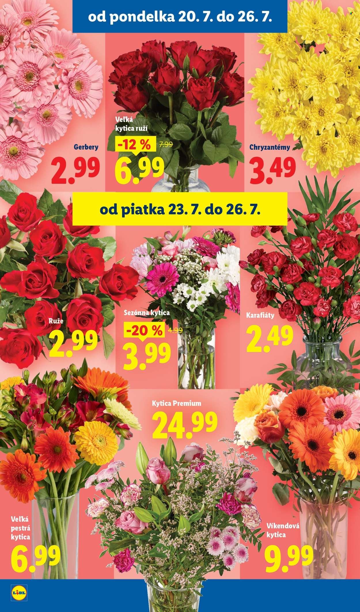 LIDL leták - Od pondelka 20.7.2026