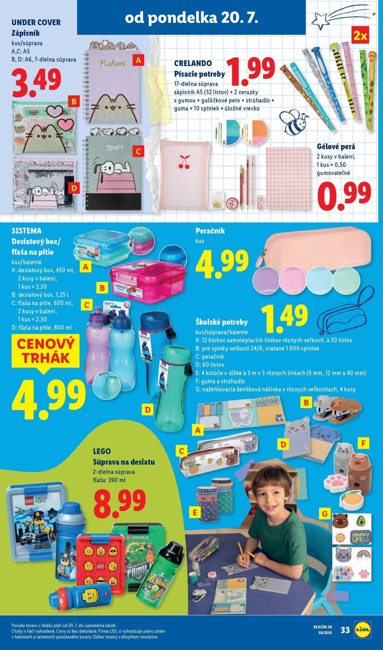 LIDL leták - Od pondelka 20.7.2026