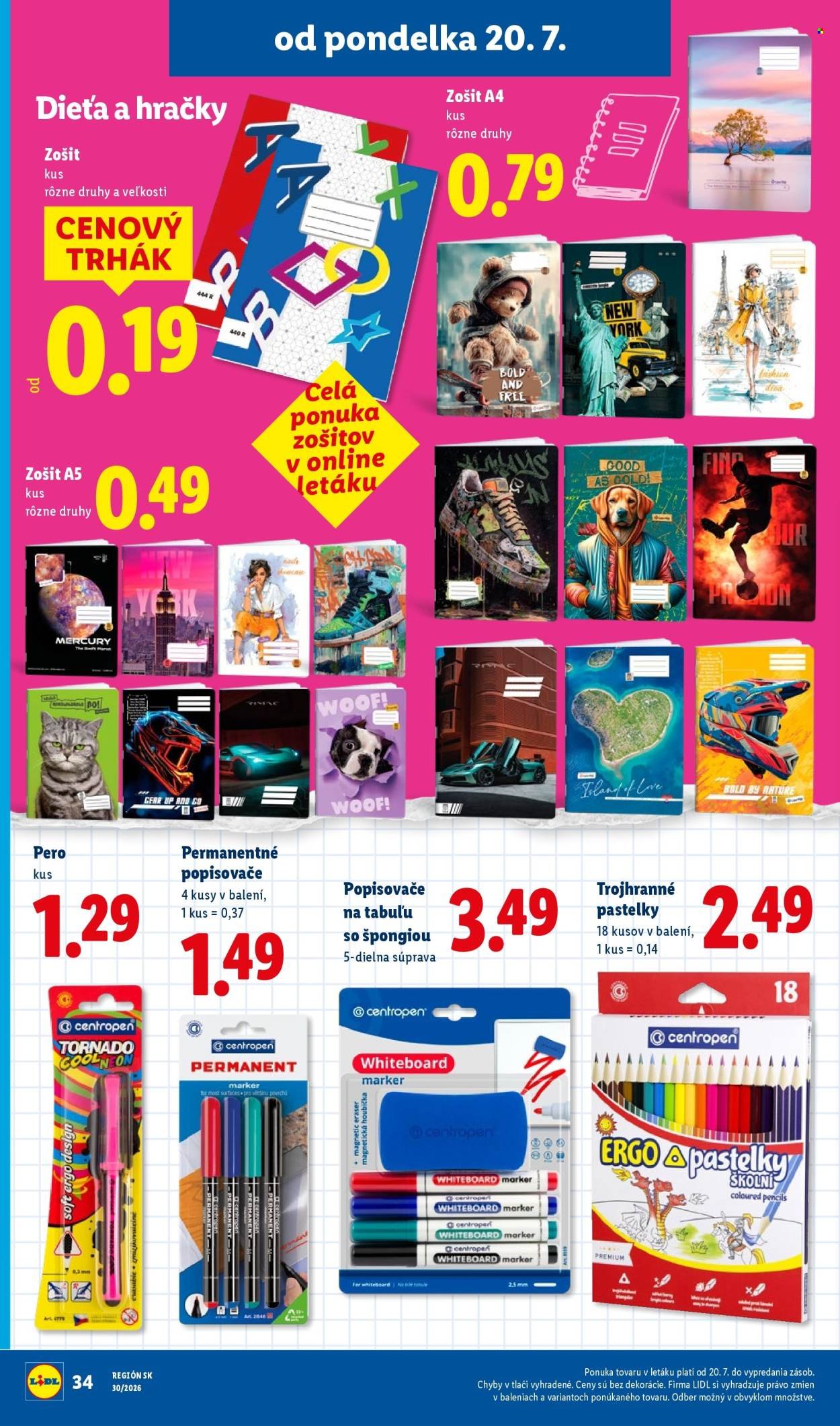 LIDL leták - Od pondelka 20.7.2026