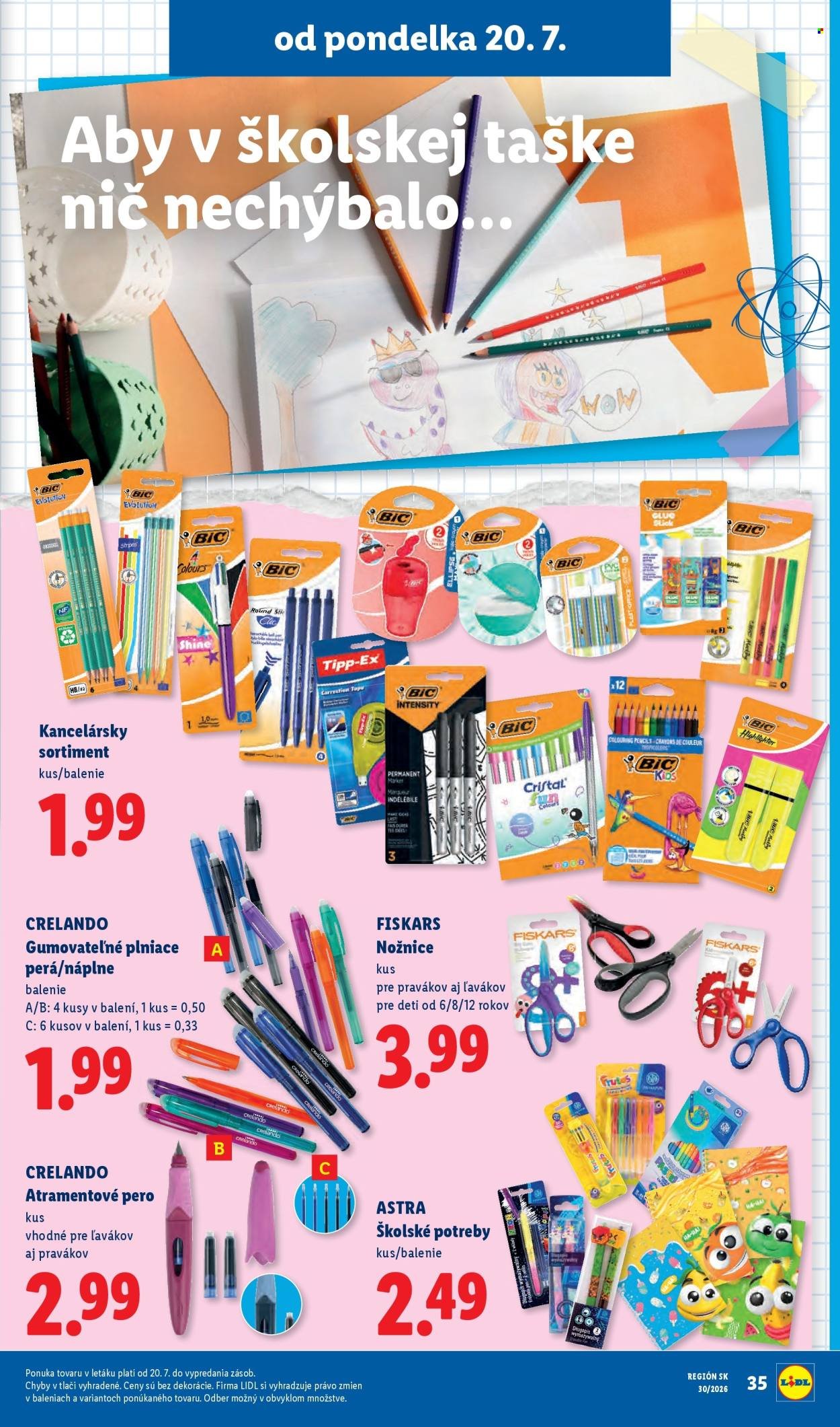LIDL leták - Od pondelka 20.7.2026