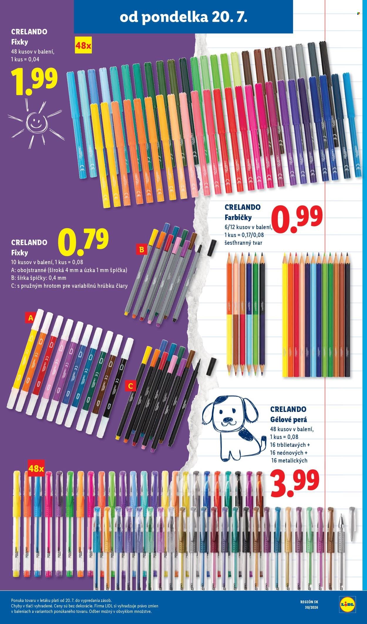 LIDL leták - Od pondelka 20.7.2026