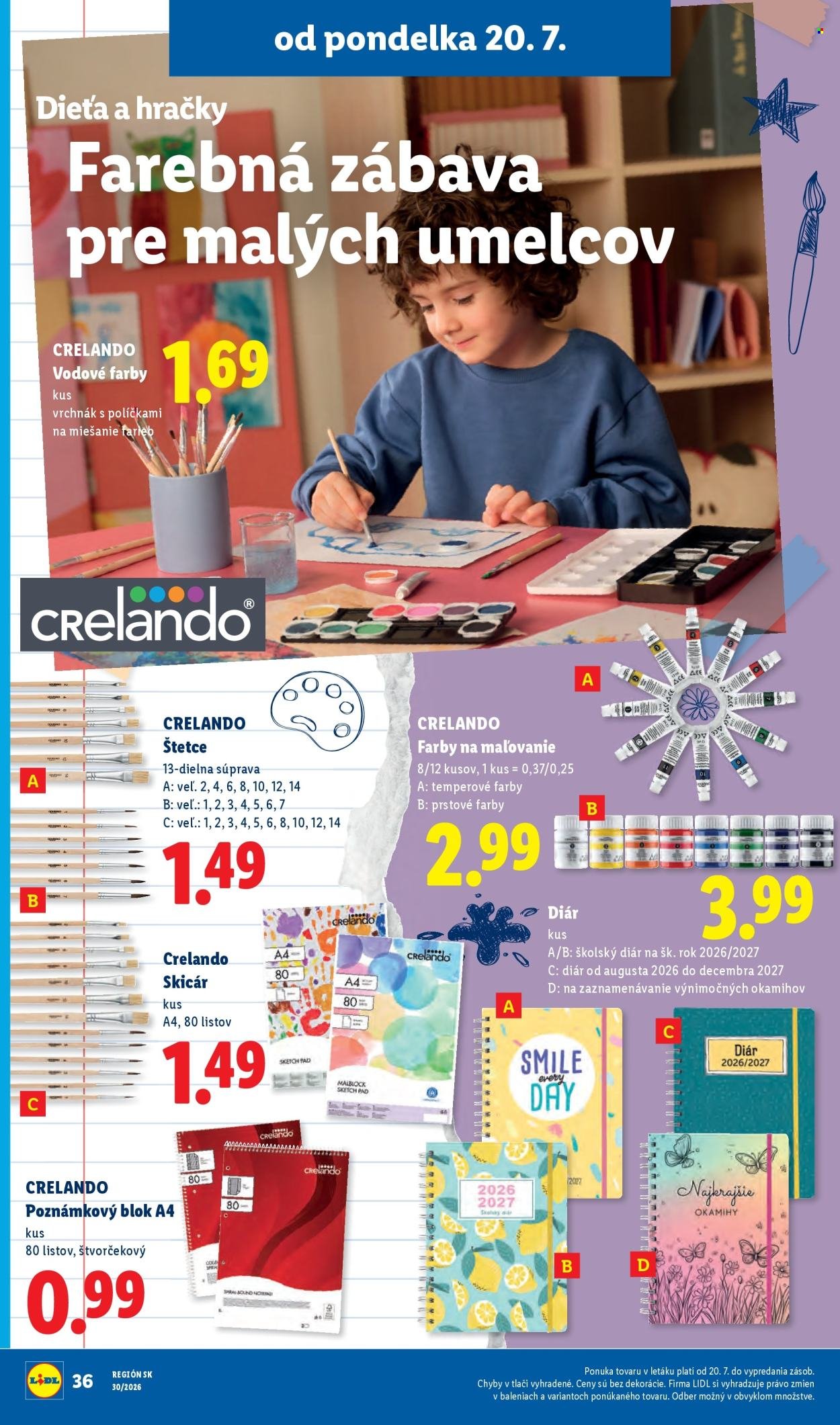 LIDL leták - Od pondelka 20.7.2026