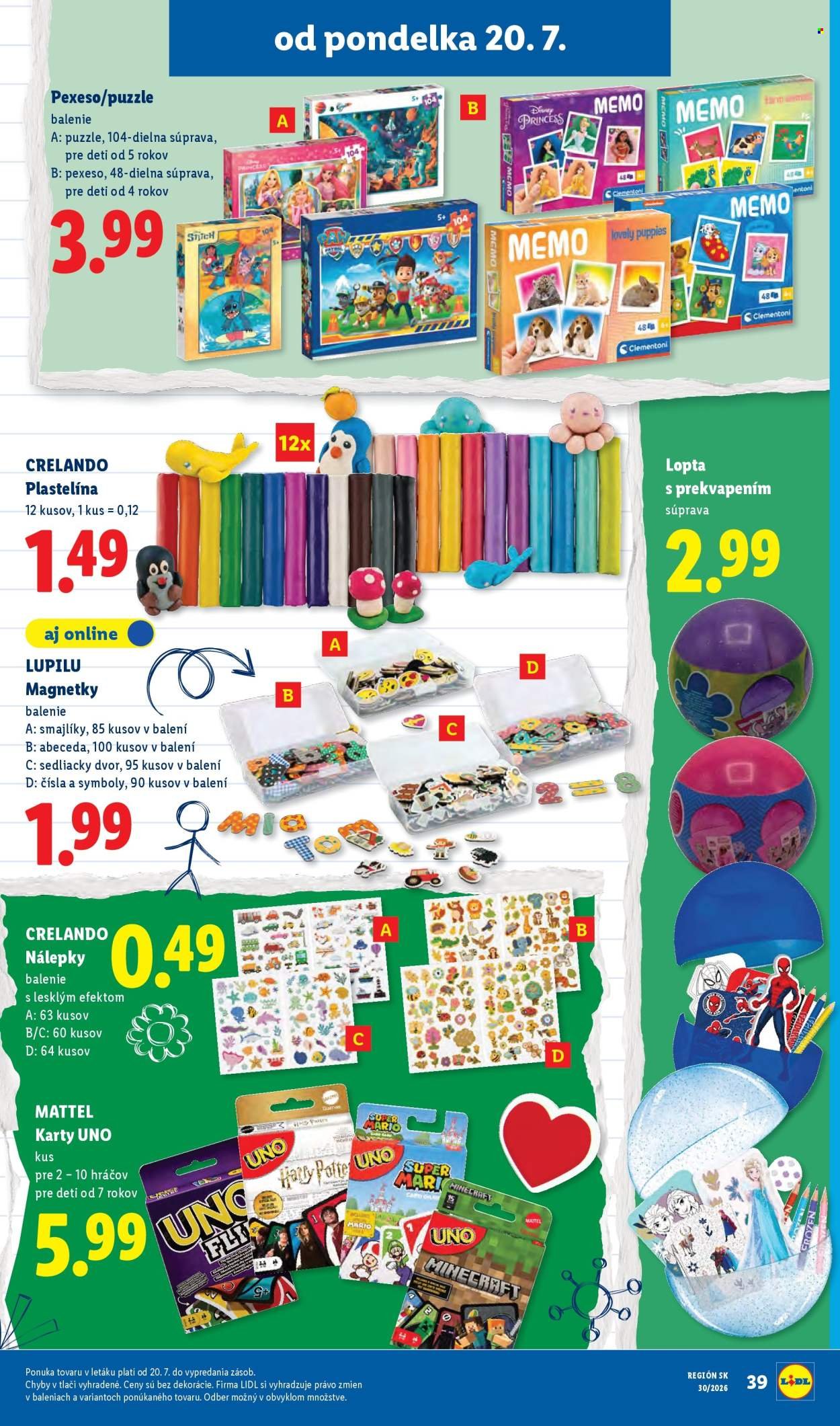 LIDL leták - Od pondelka 20.7.2026