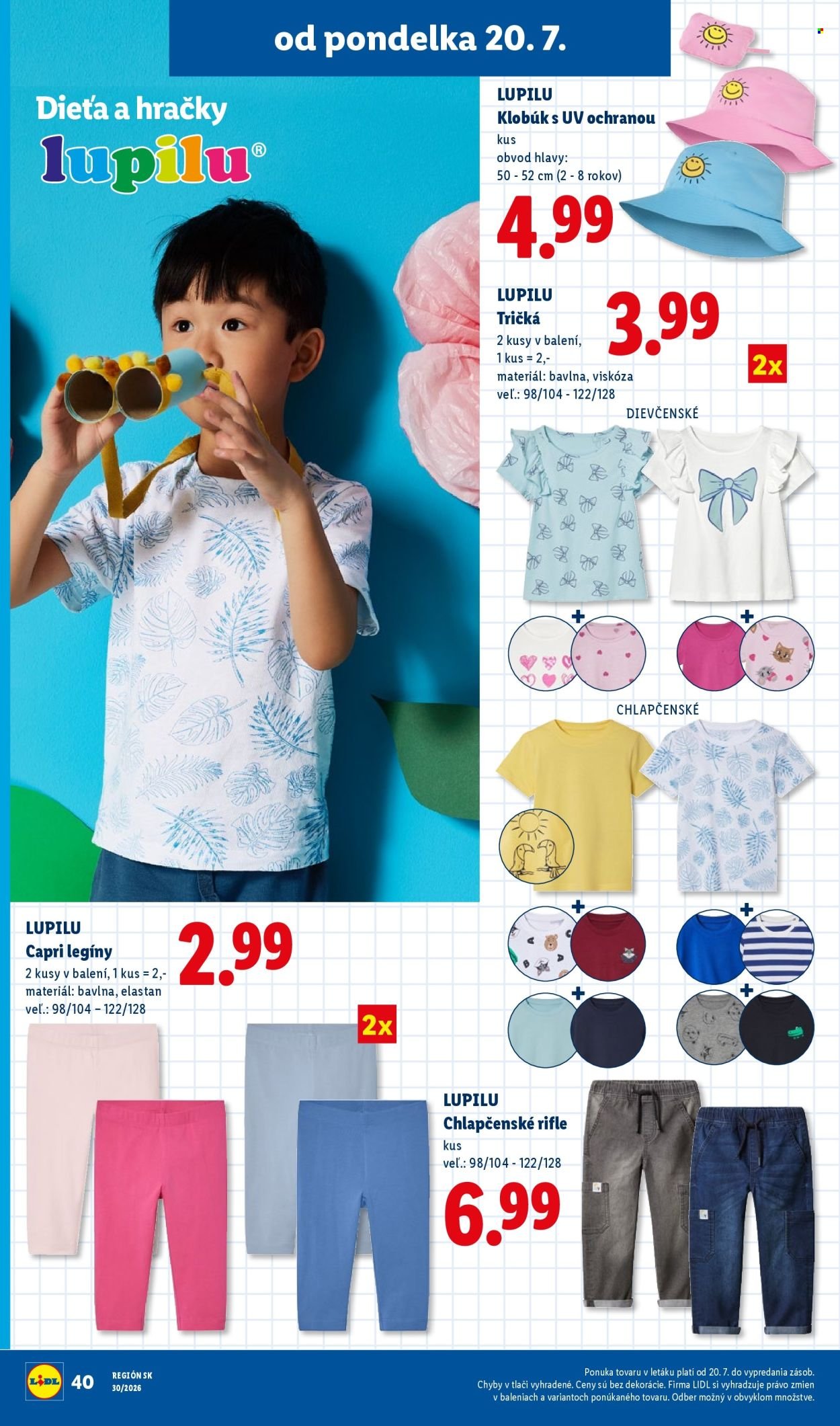 LIDL leták - Od pondelka 20.7.2026