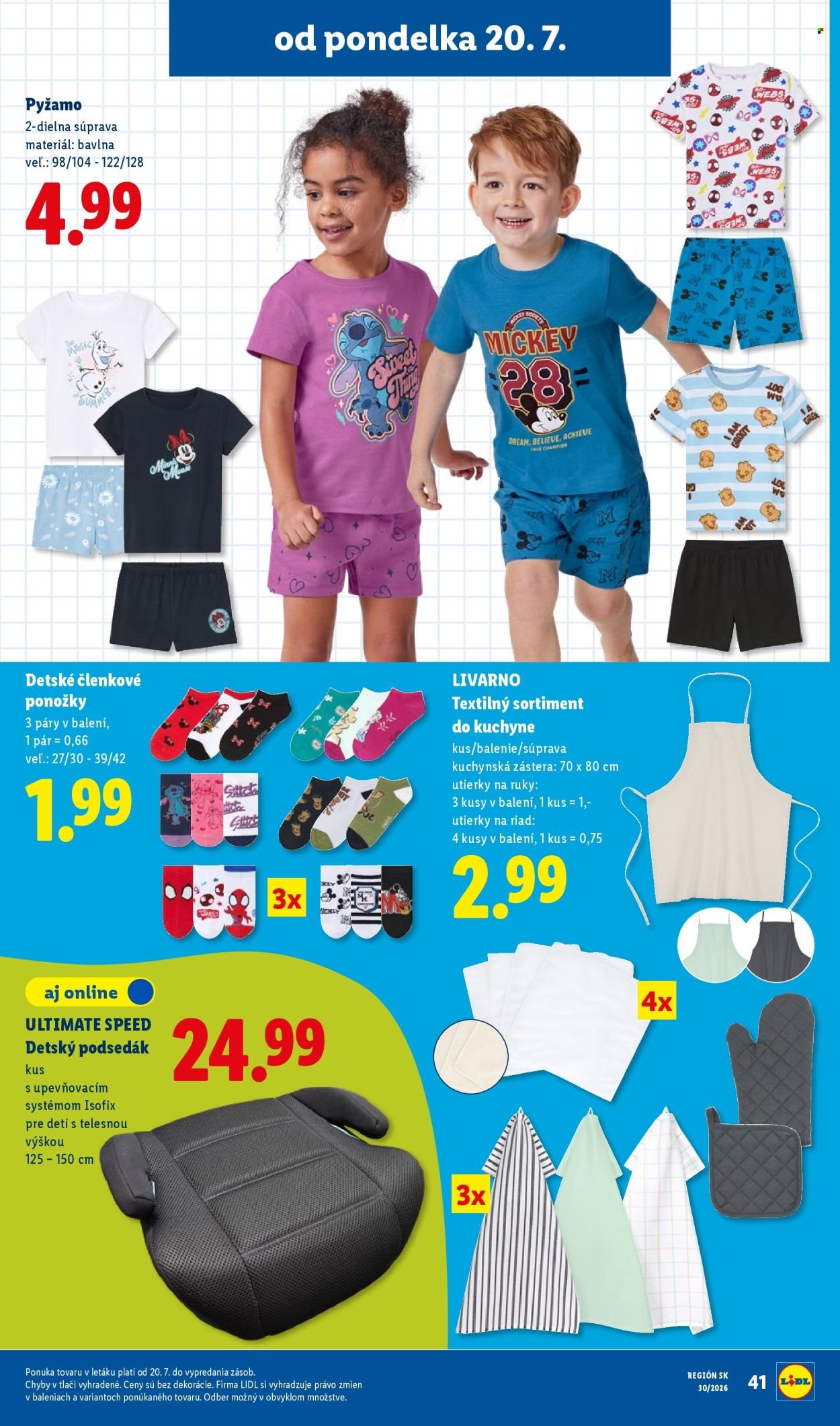LIDL leták - Od pondelka 20.7.2026