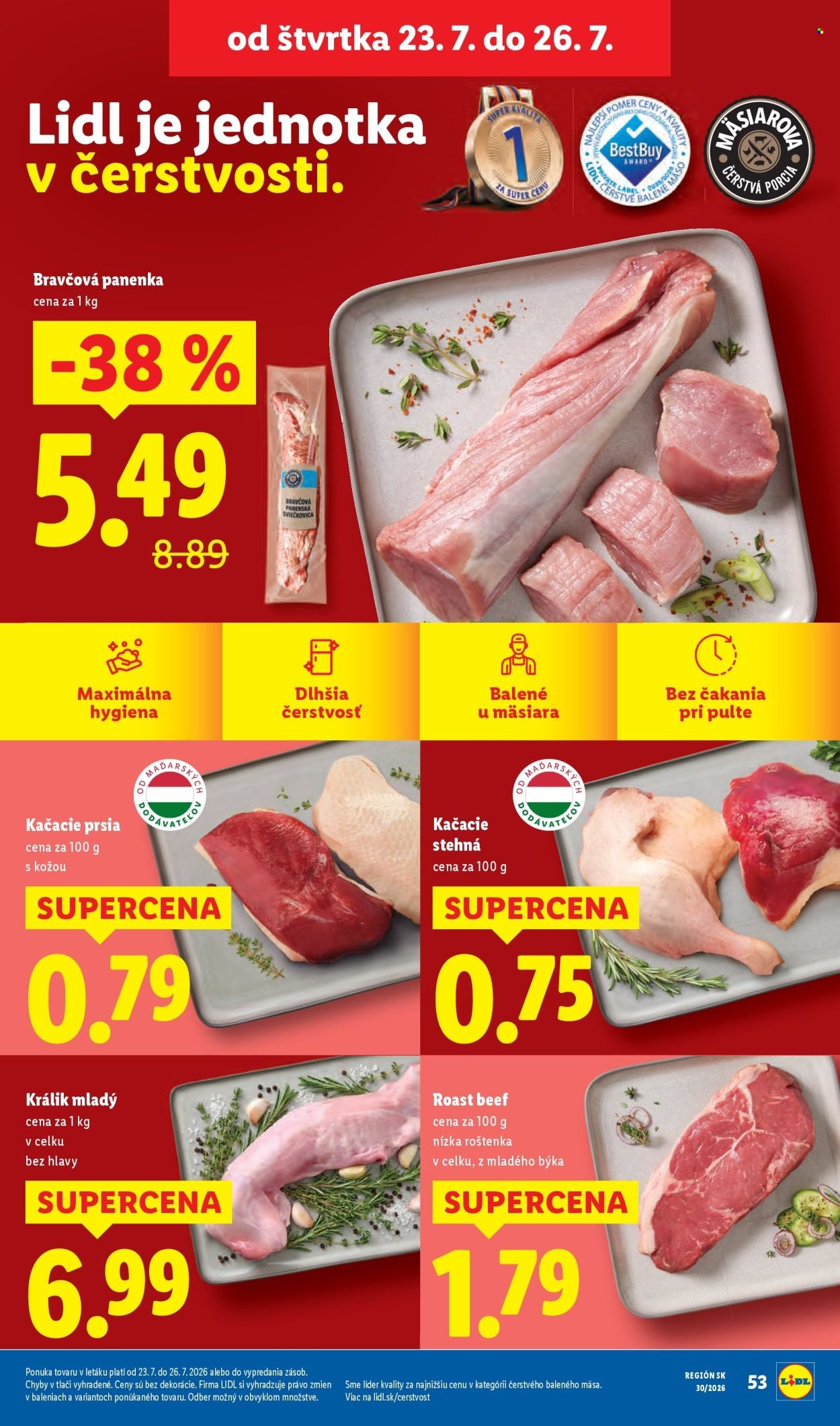 LIDL leták - Od pondelka 20.7.2026