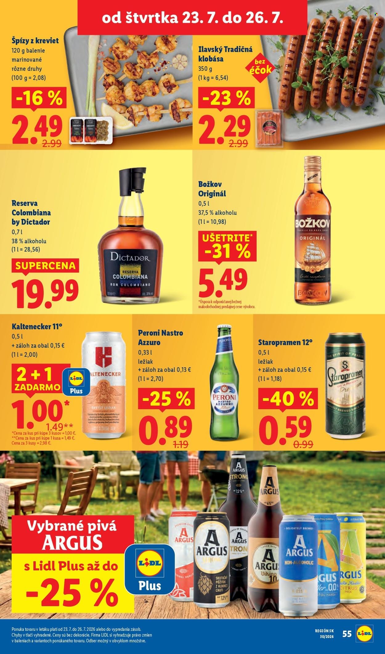 LIDL leták - Od pondelka 20.7.2026