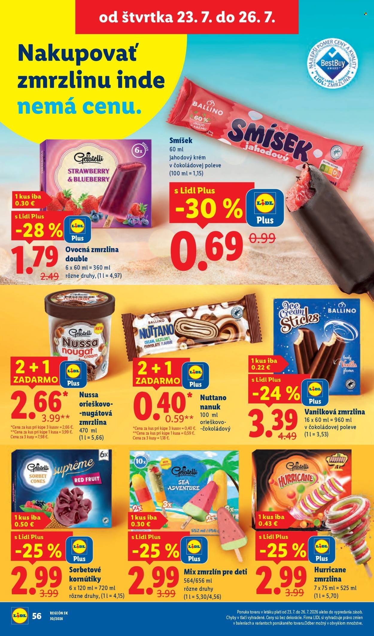 LIDL leták - Od pondelka 20.7.2026