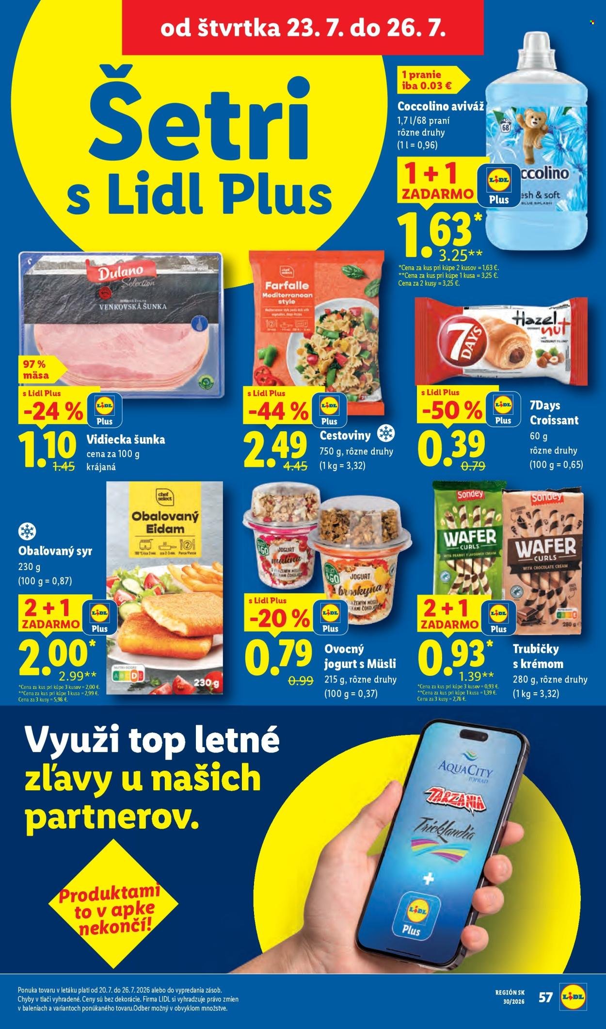 LIDL leták - Od pondelka 20.7.2026