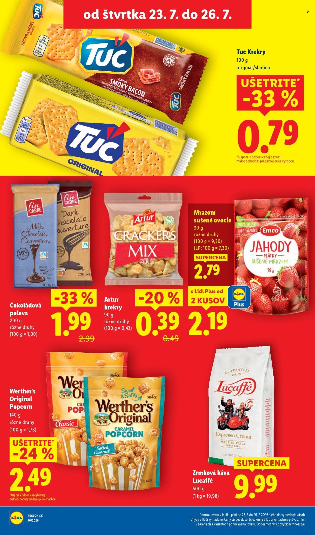 LIDL leták - Od pondelka 20.7.2026