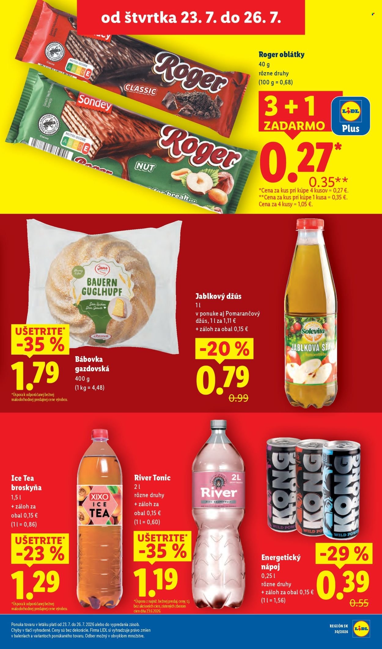 LIDL leták - Od pondelka 20.7.2026