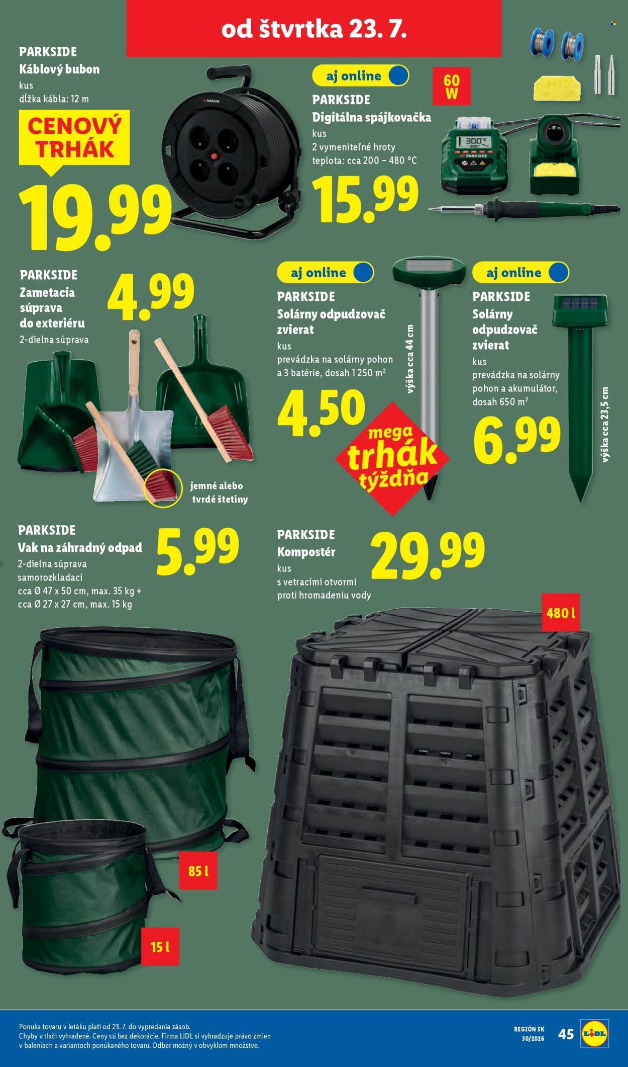 LIDL leták - Od pondelka 20.7.2026