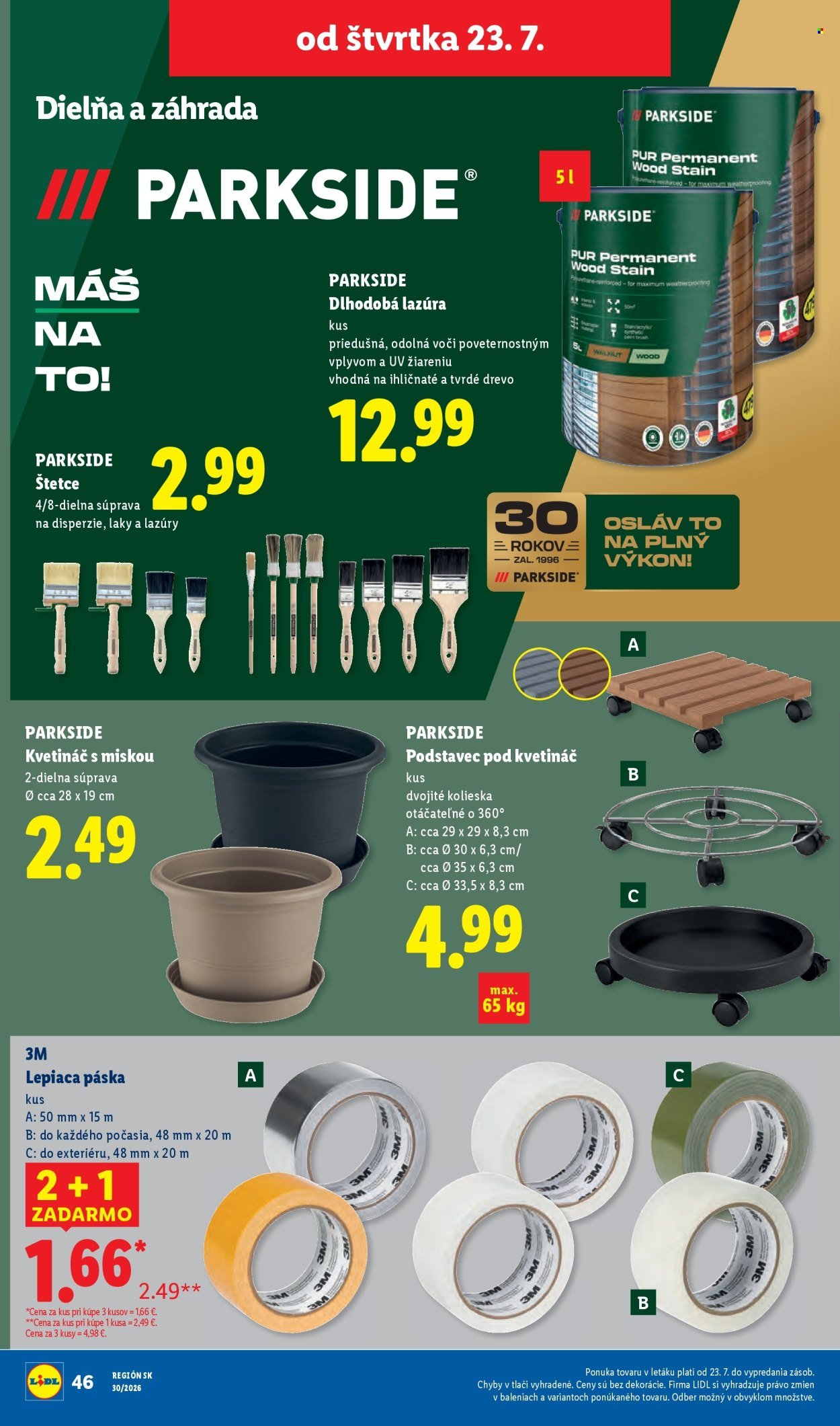 LIDL leták - Od pondelka 20.7.2026