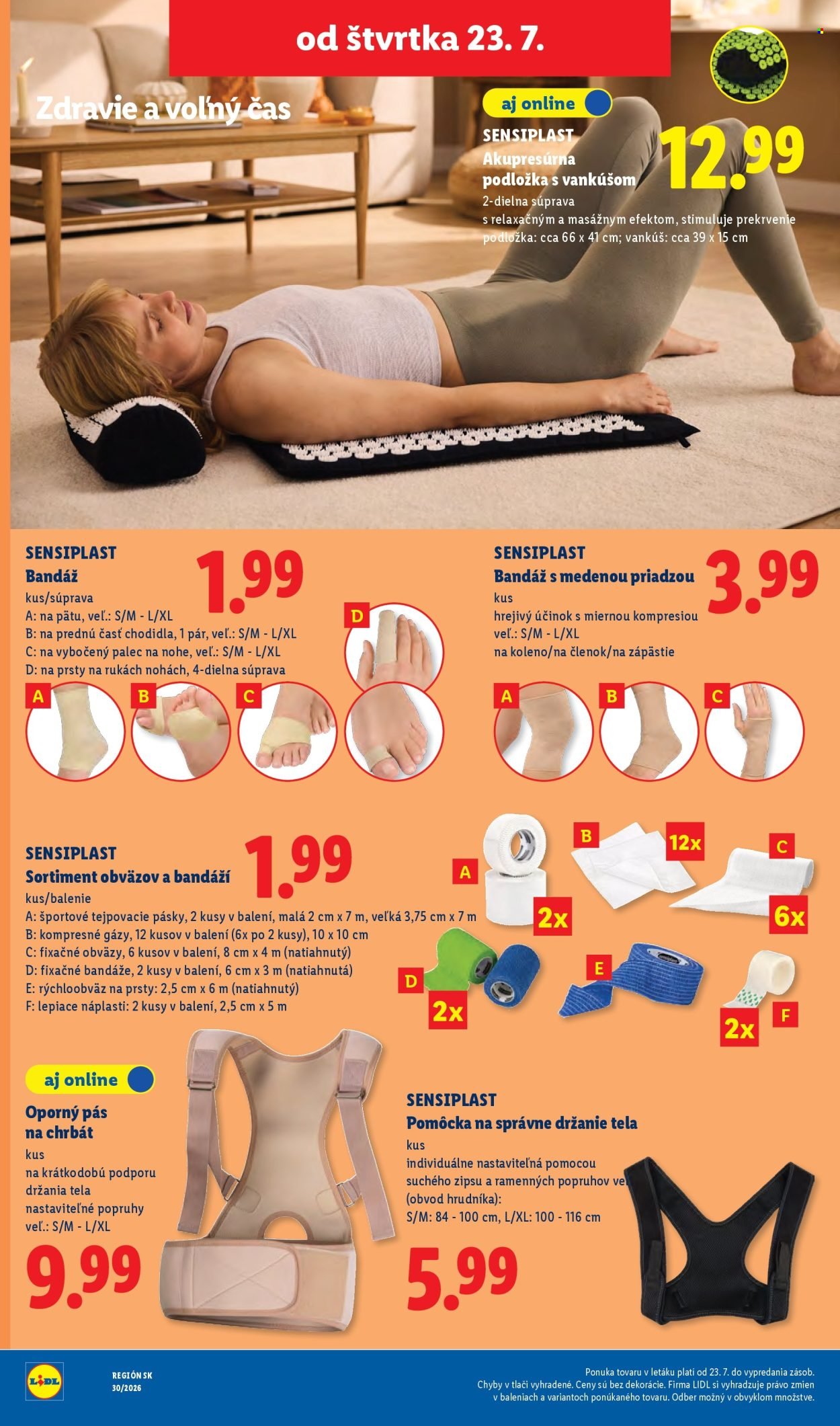 LIDL leták - Od pondelka 20.7.2026