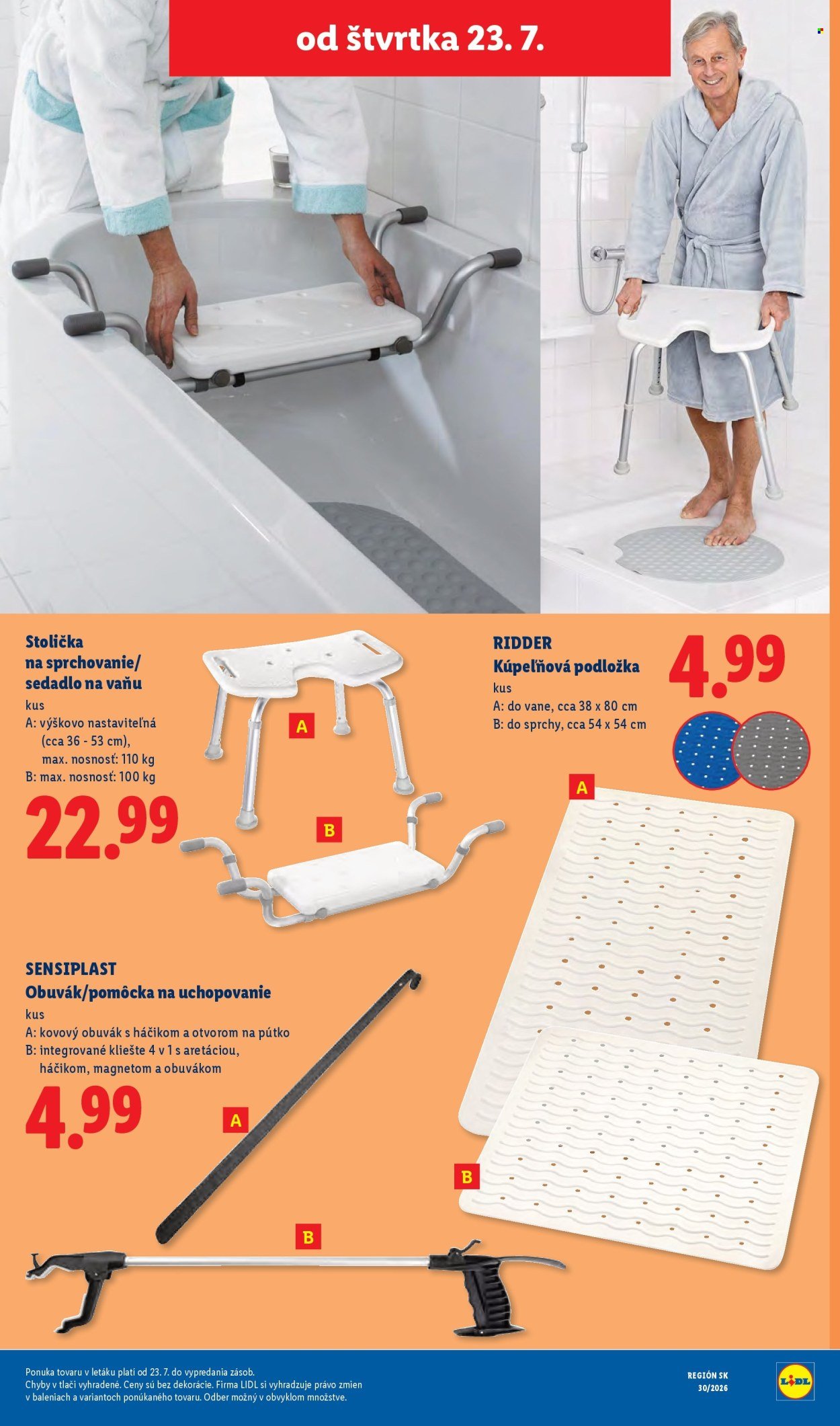 LIDL leták - Od pondelka 20.7.2026