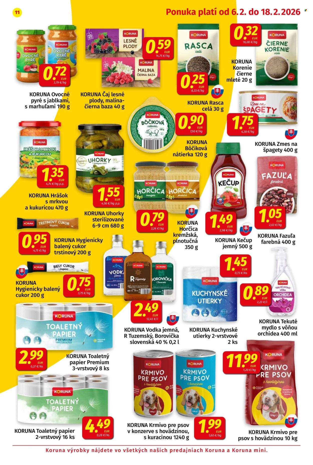 POTRAVINY KORUNA leták - Od piatka 6.2.2026 (2026-02-06 - 2026-02-18) | 11