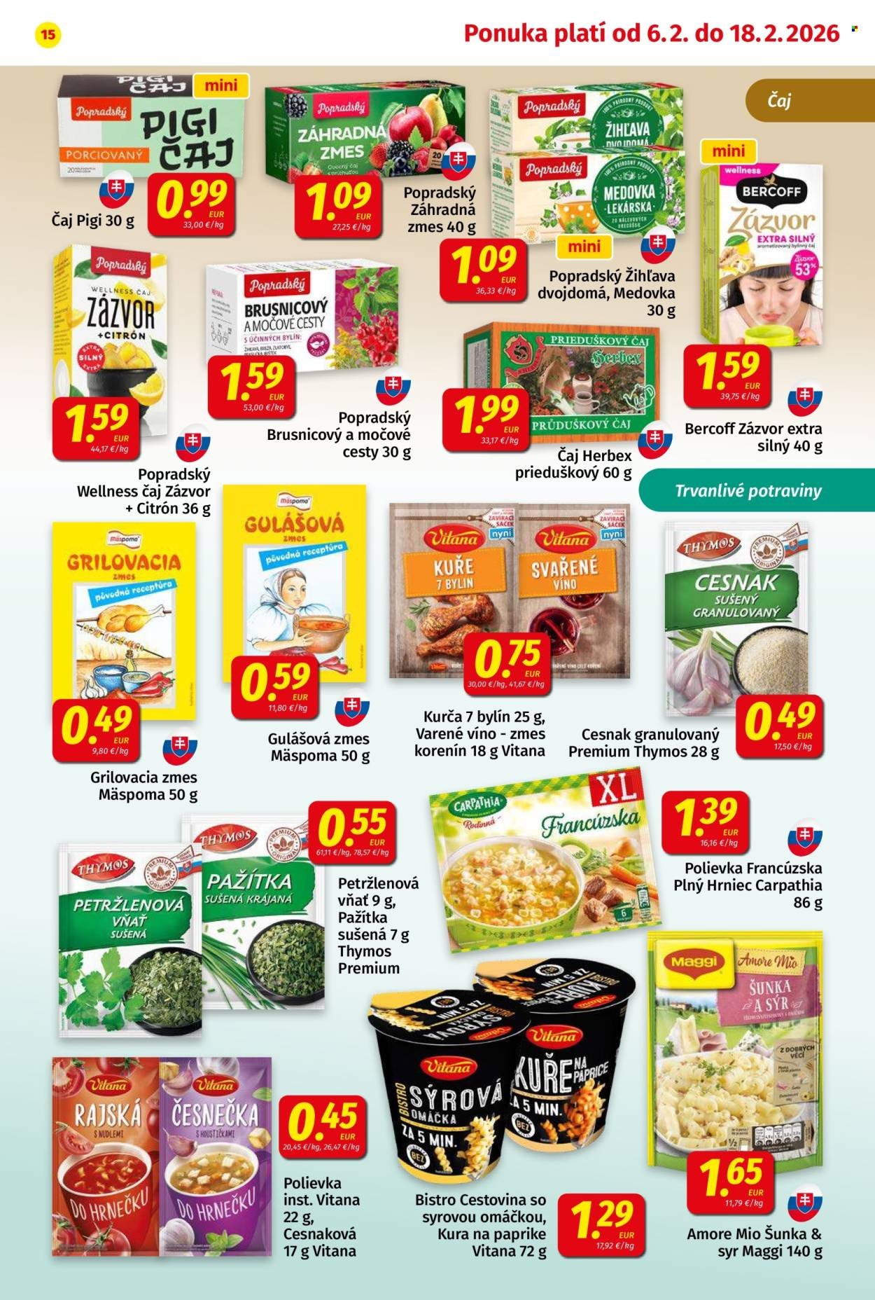 POTRAVINY KORUNA leták - Od piatka 6.2.2026 (2026-02-06 - 2026-02-18) | 15