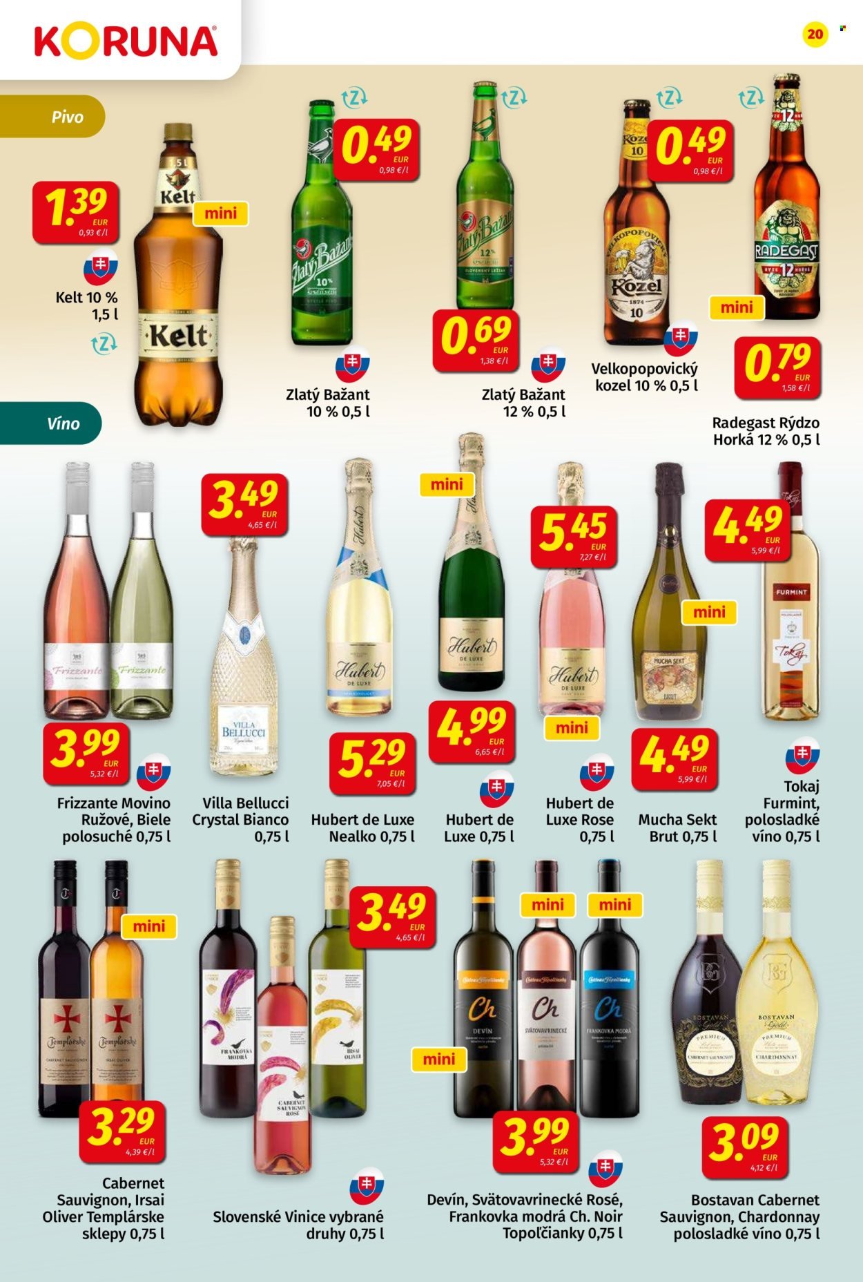 POTRAVINY KORUNA leták - Od piatka 6.2.2026 (2026-02-06 - 2026-02-18) | 20